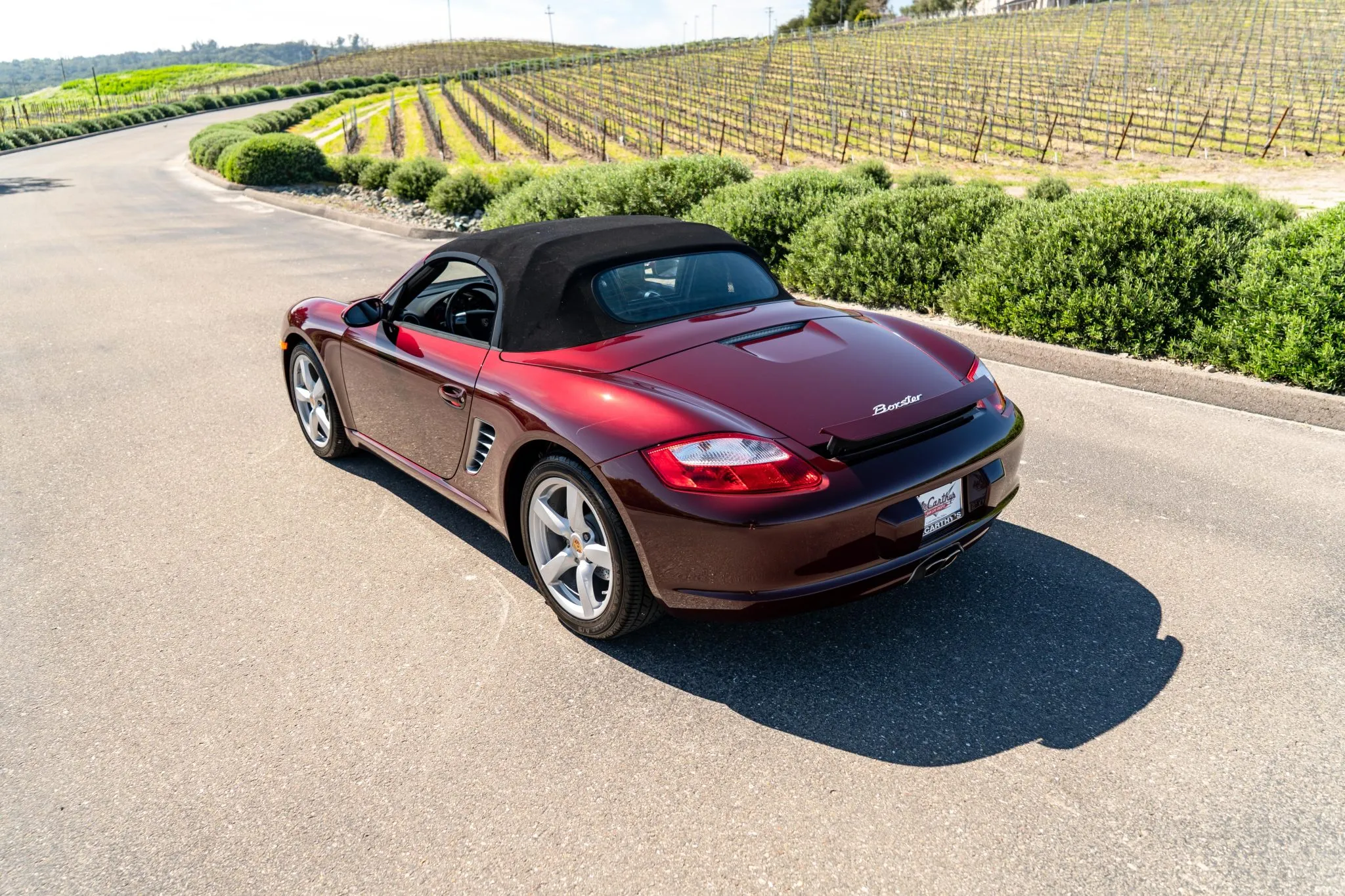 2007 Porsche Boxster in Carmon Red Metallic