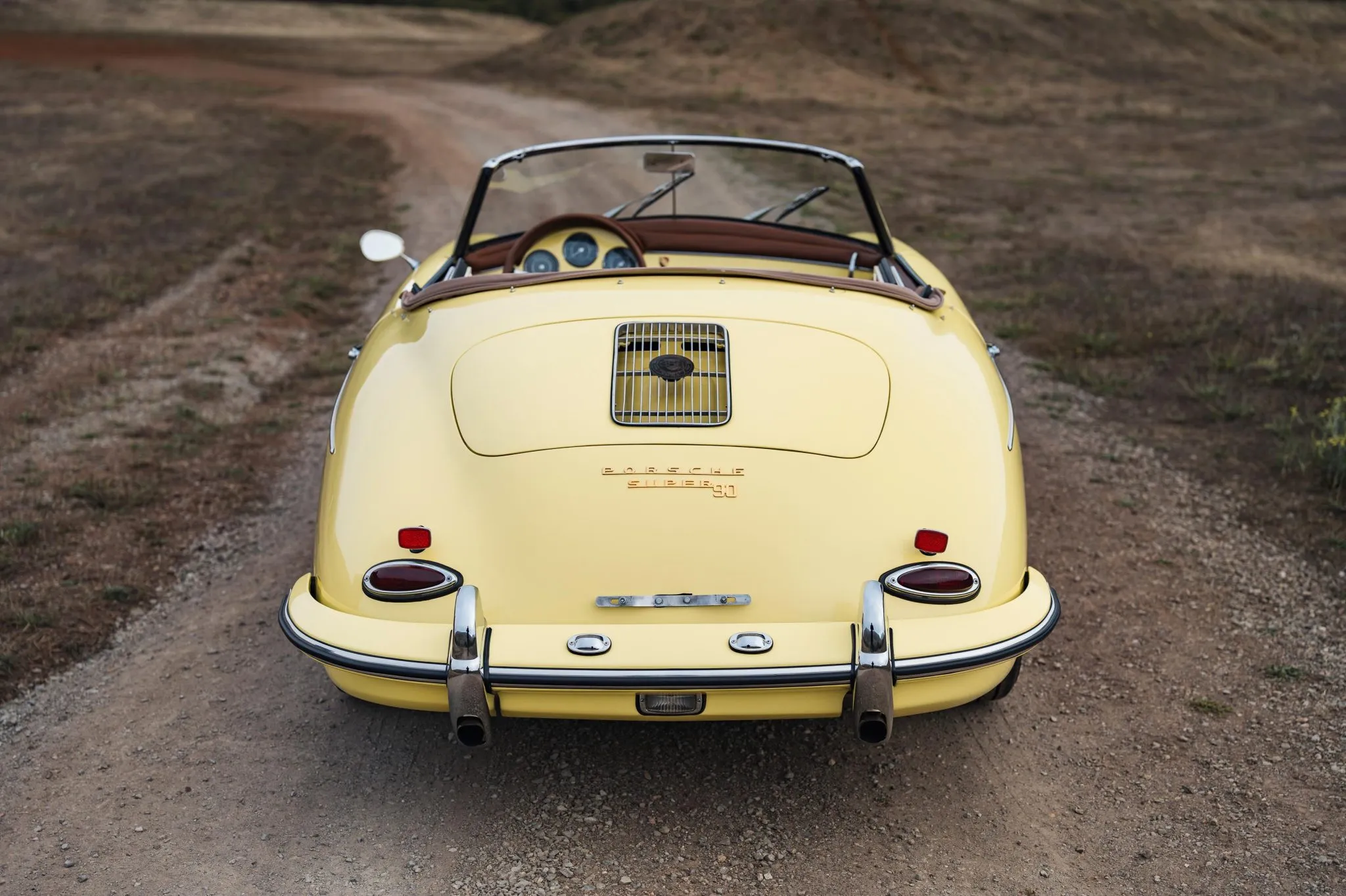 1961 Porsche 356B Roadster in Champagne Yellow