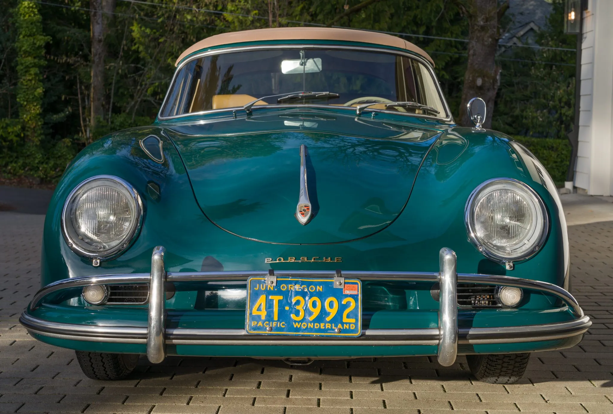 1959 Porsche 356A Cabriolet in Fjord Green