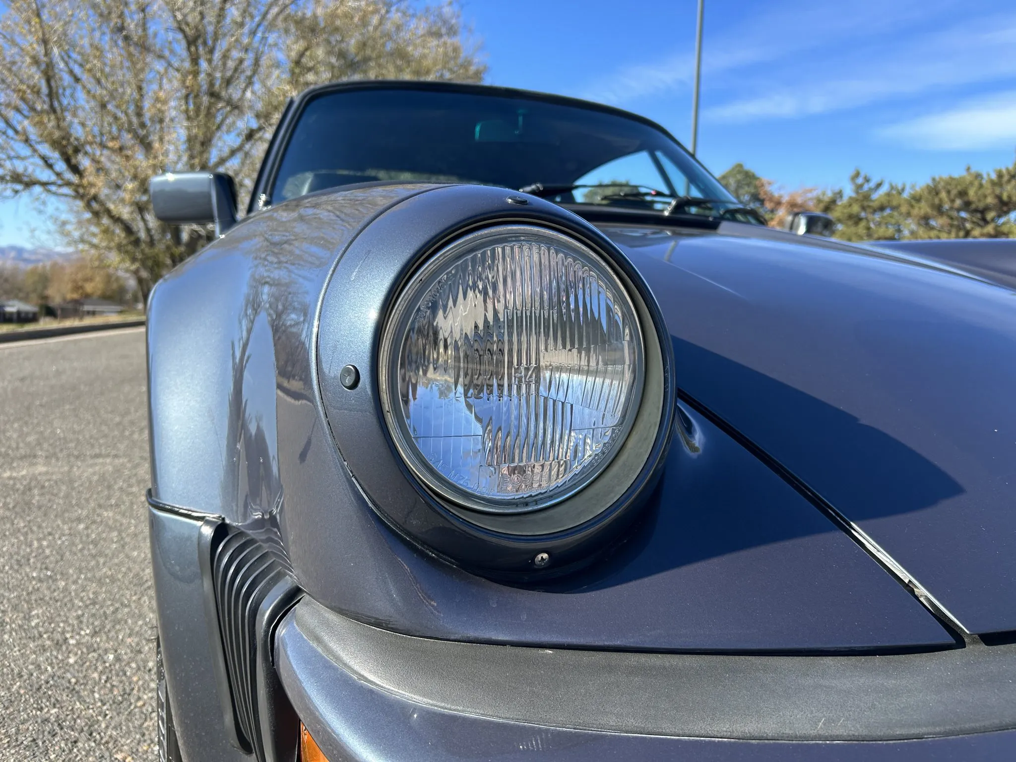 1982 Porsche 911 Turbo in Pacific Blue Metallic