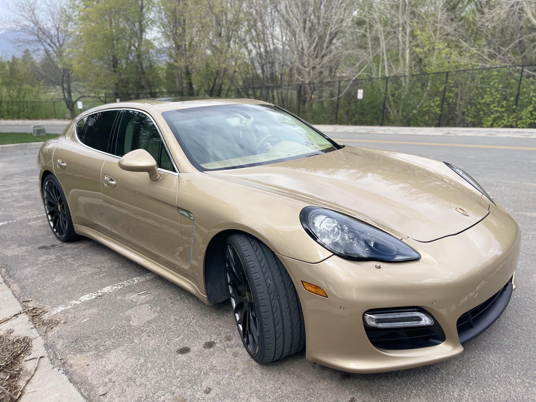 2011 Porsche Panamera Turbo in Luxor Beige Metallic