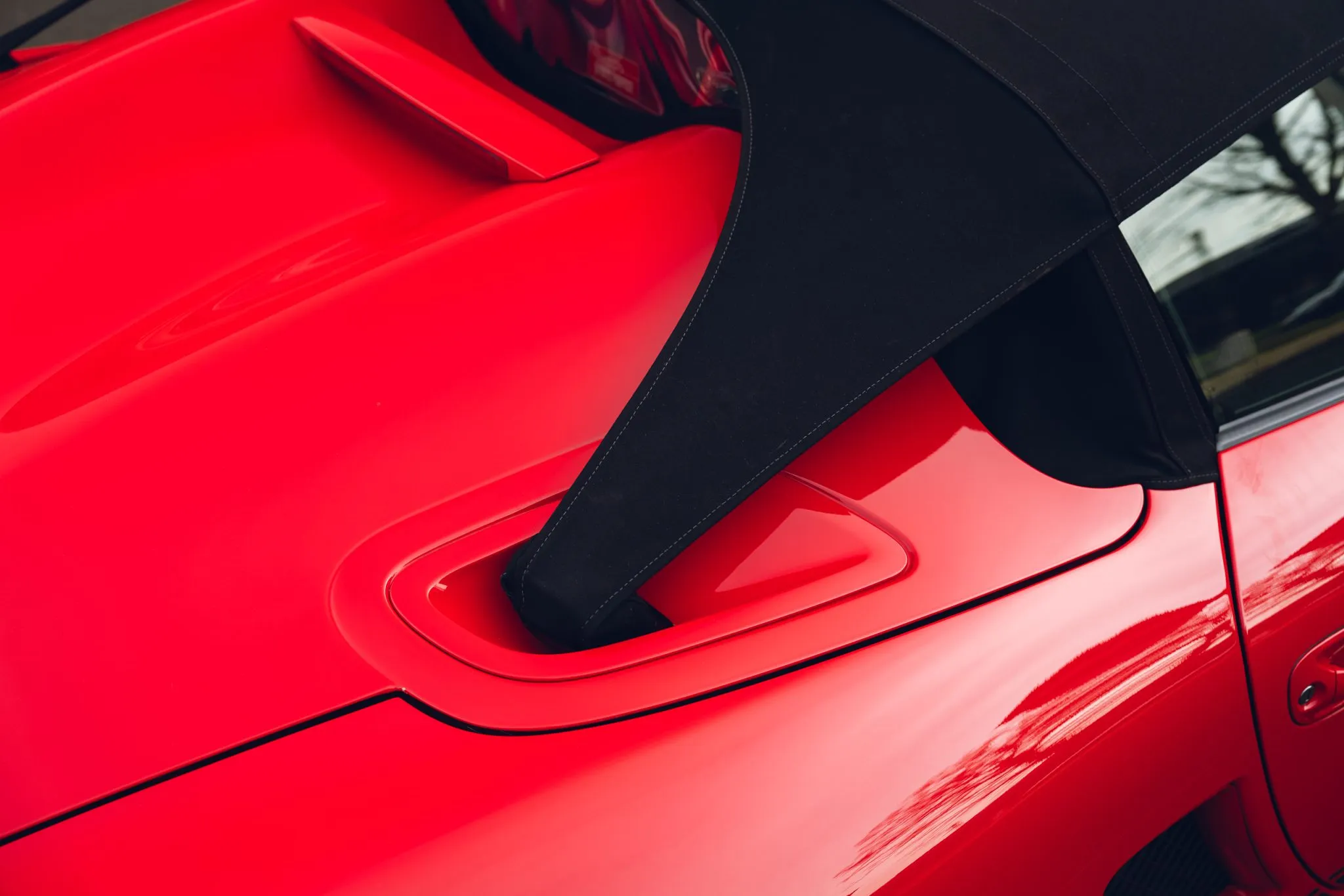 2011 Porsche Boxster Spyder in Guards Red