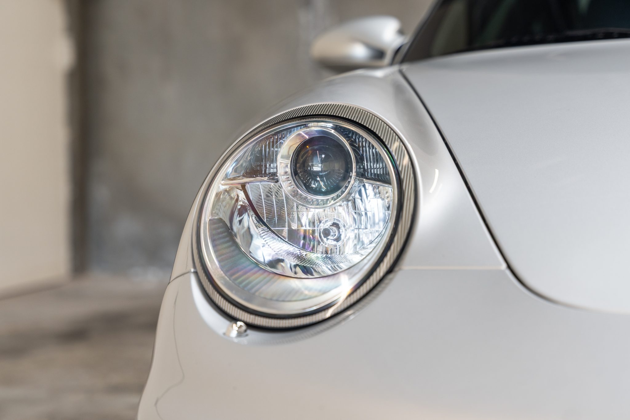 2007 Porsche 911 Turbo Coupe in Arctic Silver Metallic