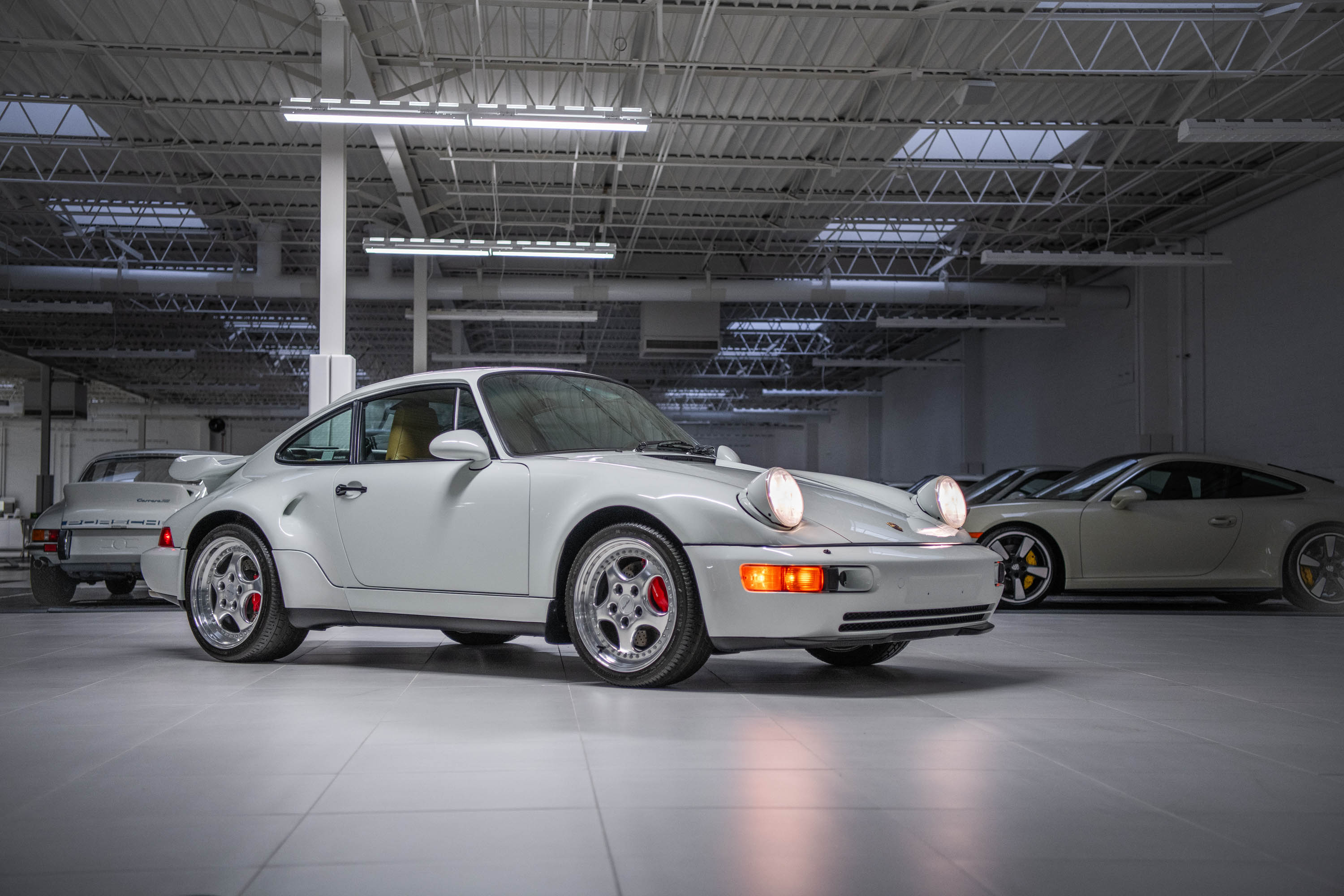 1994 Porsche 911 Turbo S X85 'Flat-Nose' in Grand Prix White