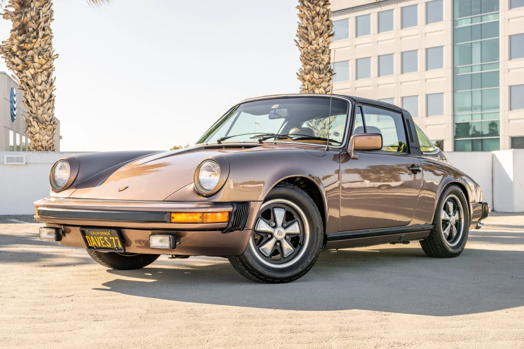 1977 Porsche 911S Targa in Copper Brown Metallic