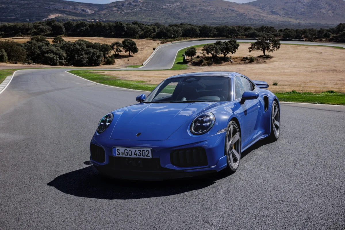 2026 Porsche 911 Turbo S in Lugano Blue