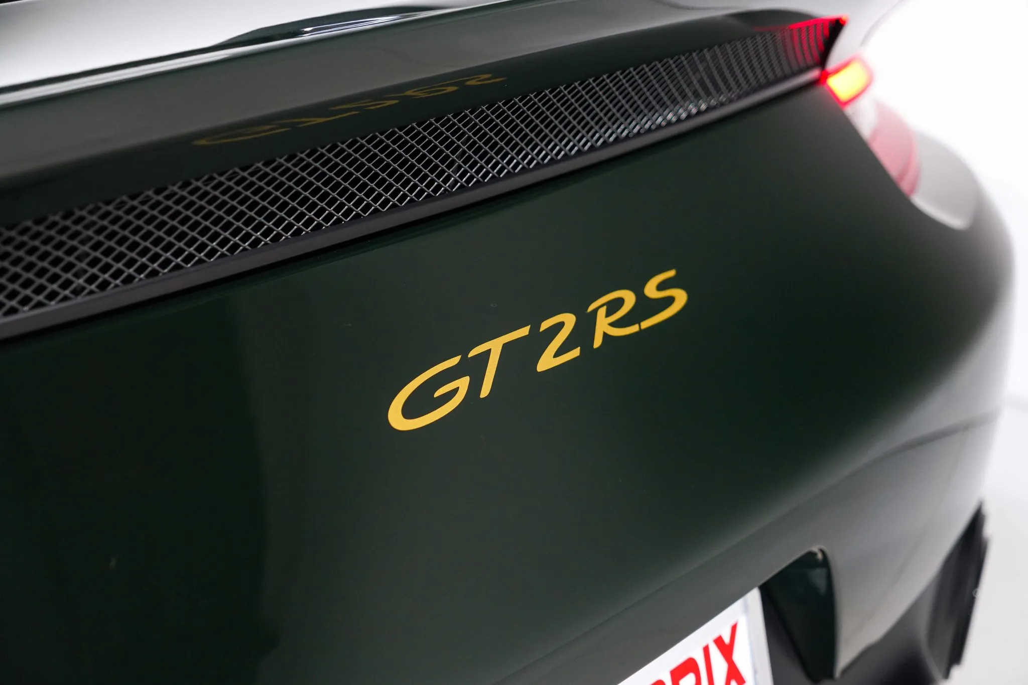 2018 Porsche 911 GT2 RS in Brewster Green