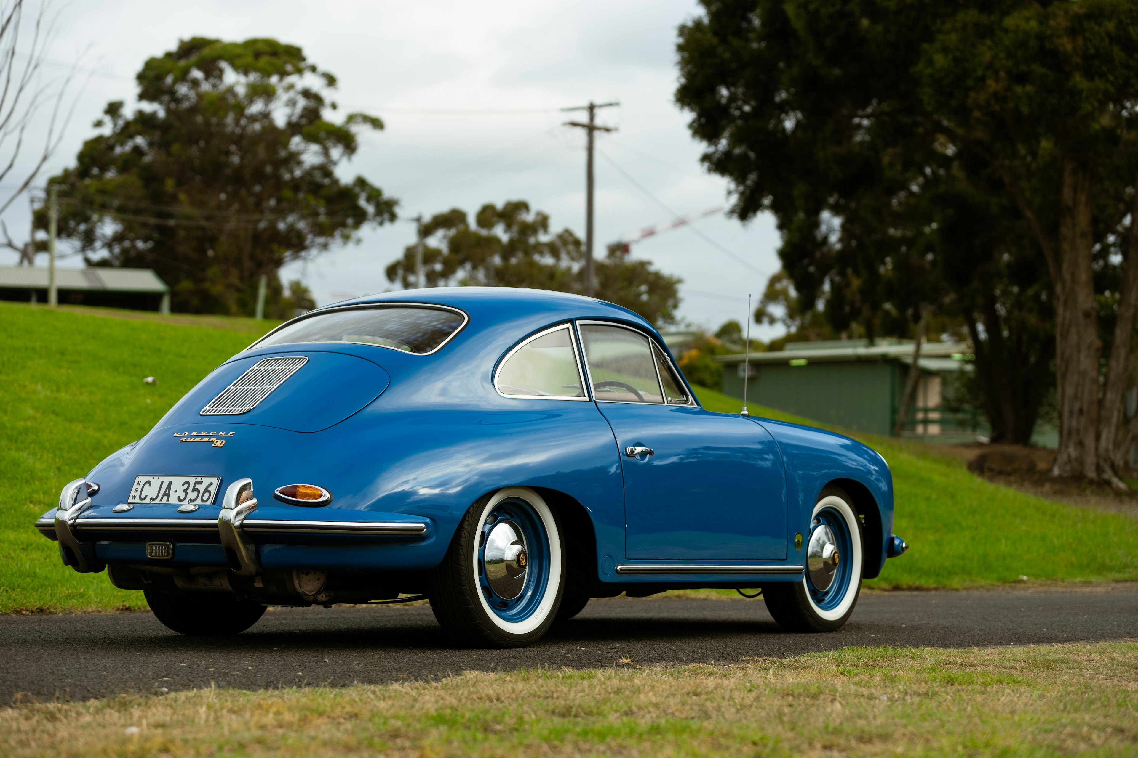 1960 Porsche 356 B 1600 Super 90 in Royal Blue