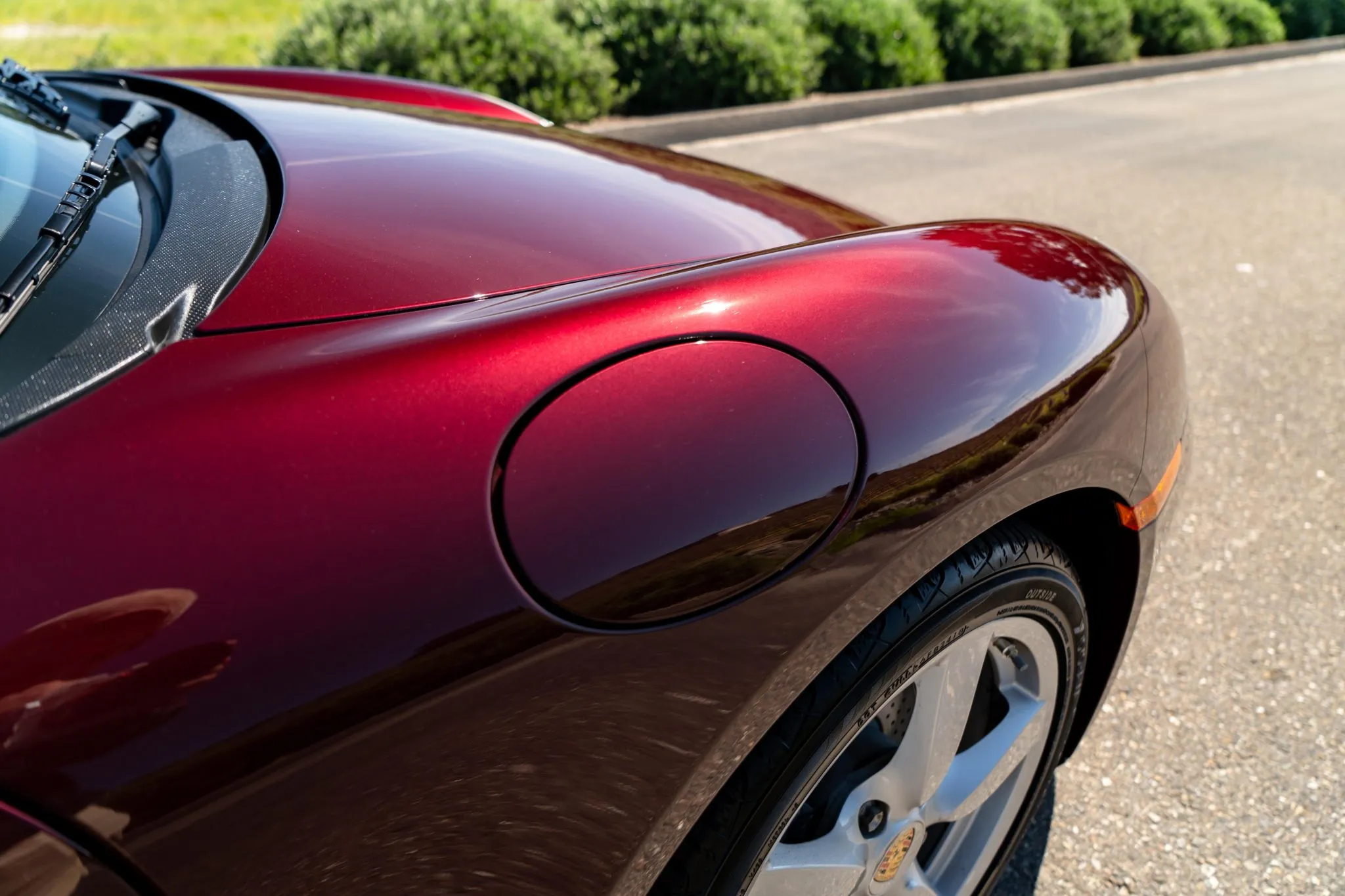 2007 Porsche Boxster in Carmon Red Metallic