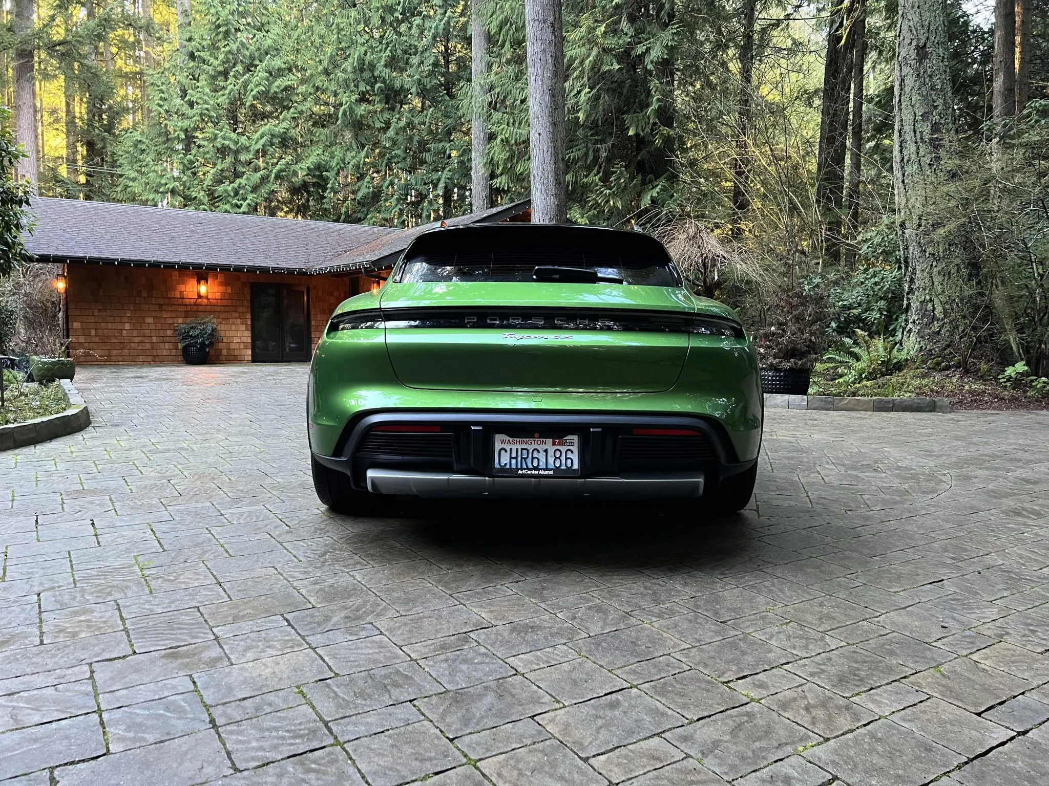2023 Porsche Taycan 4S Cross Turismo in Mamba Green Metallic