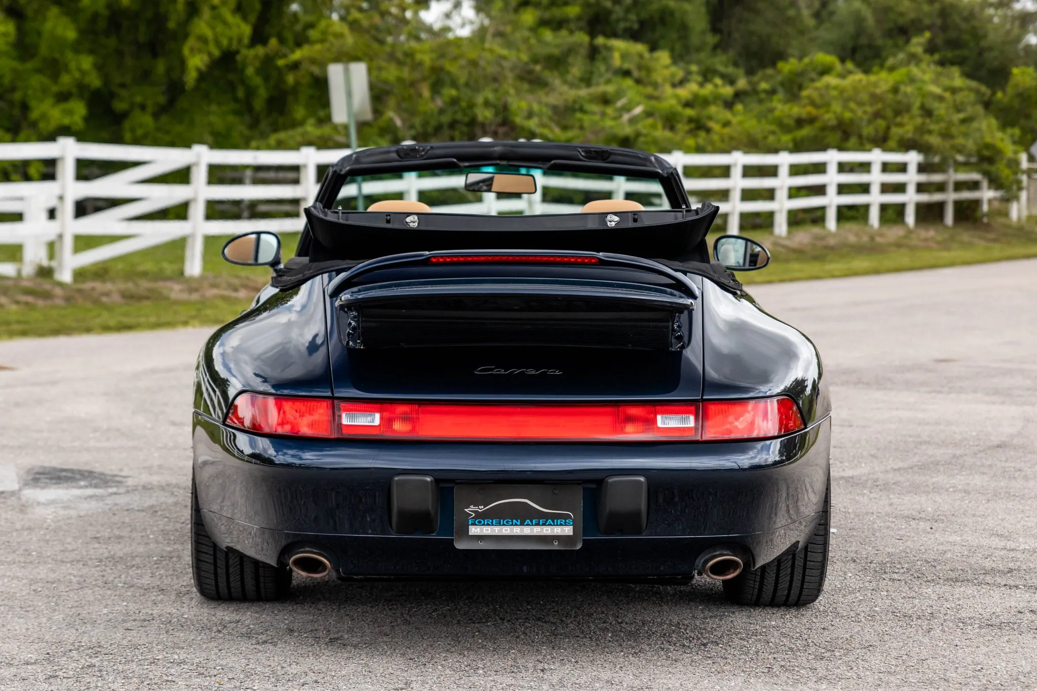 1995 Porsche 911 Carrera Cabriolet in Midnight Blue Pearl