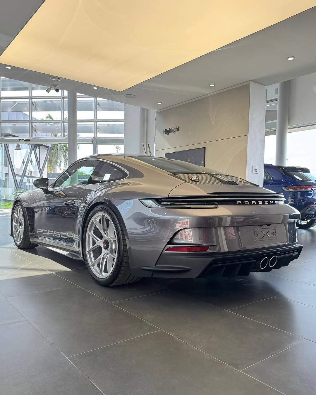 2024 Porsche 911 S/T in Parliament Grey Metallic