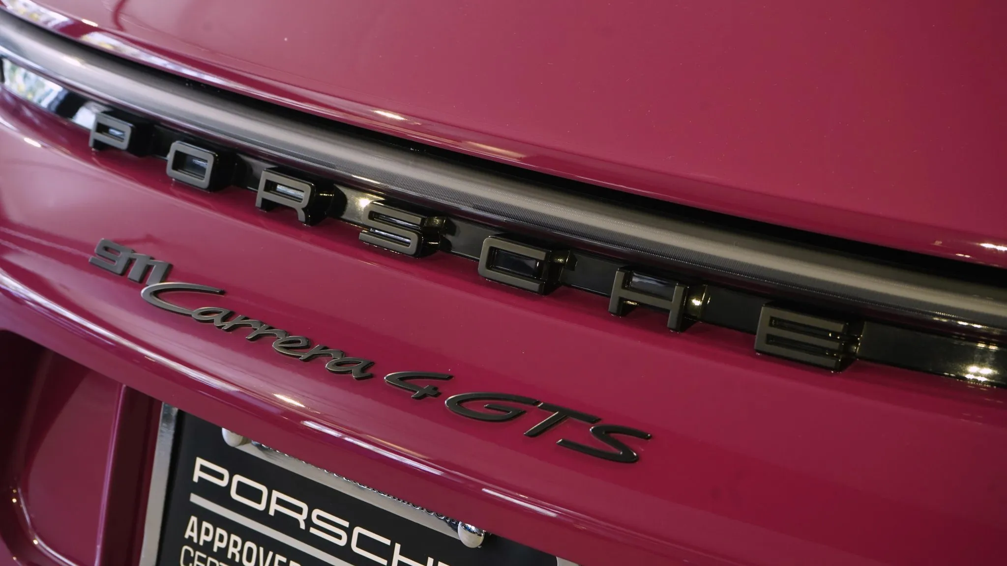 2024 Porsche 911 Carrera 4 GTS Coupe in Ruby Star Neo