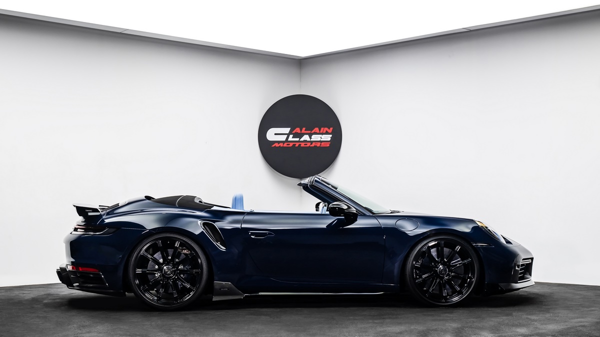 2024 Porsche 911 Turbo S Cabriolet BRABUS 900 in Deep Blue Metallic