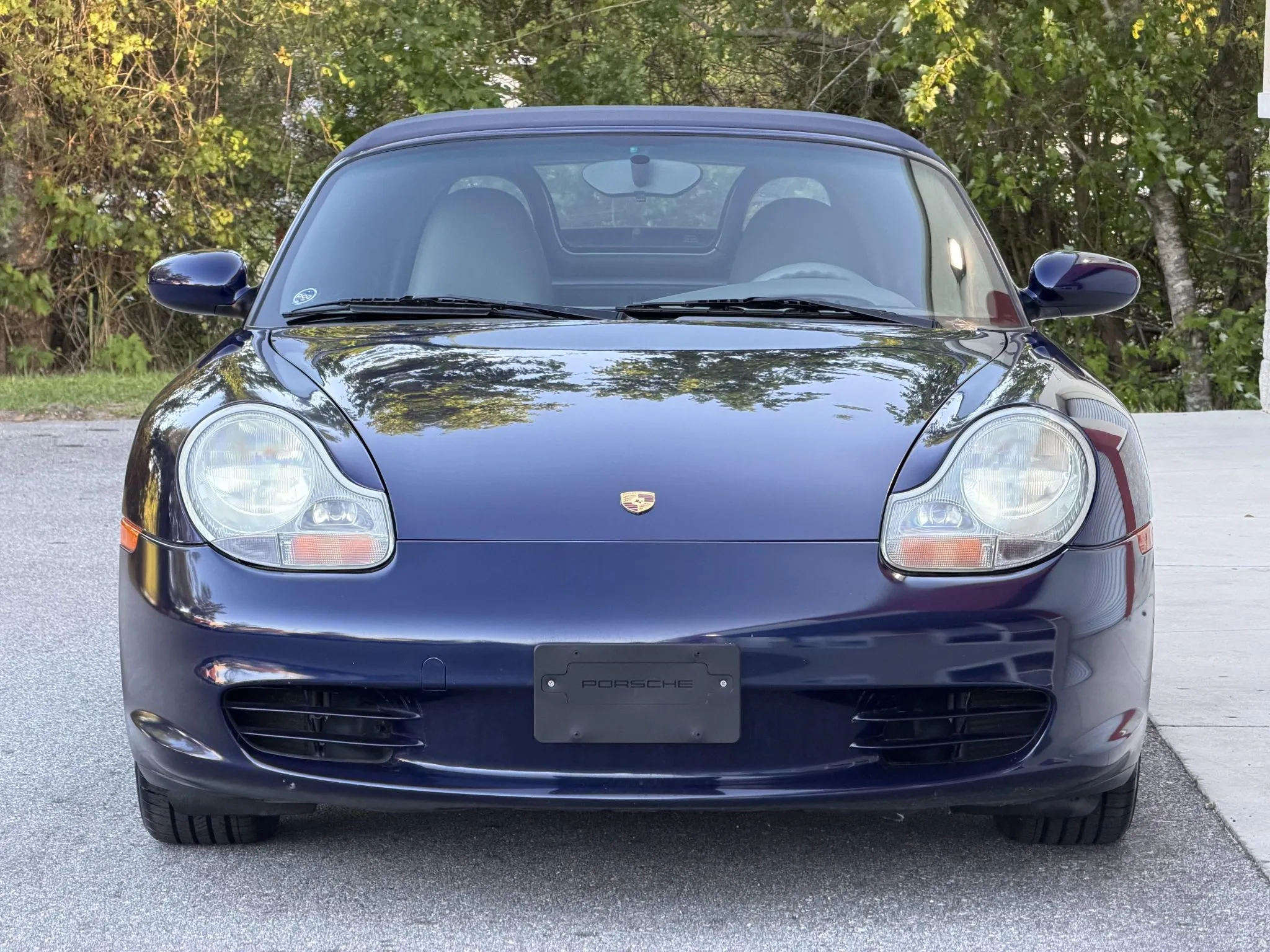 2003 Porsche Boxster in Lapis Blue Metallic