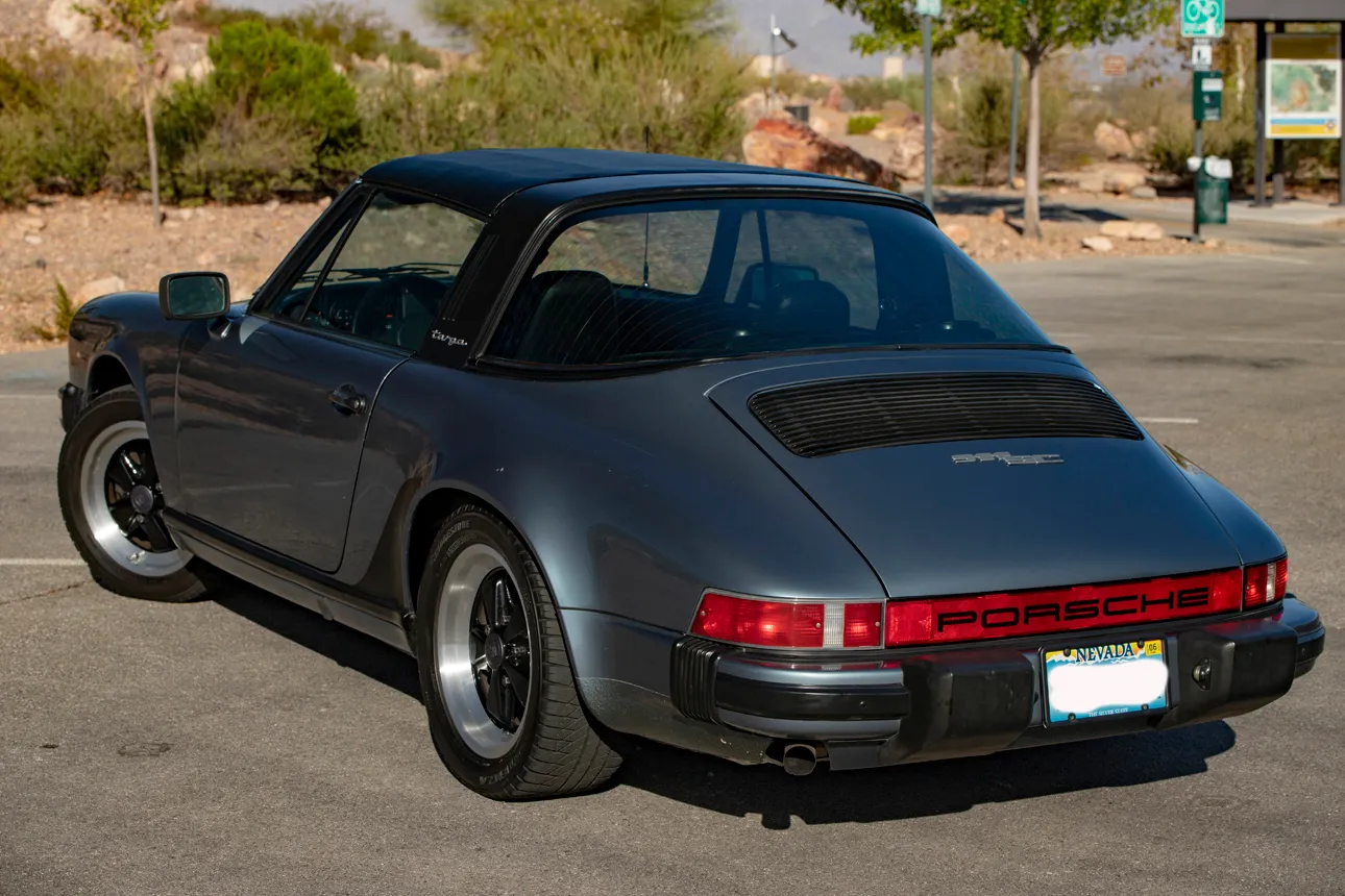 1983 Porsche 911SC Targa in Pacific Blue Metallic