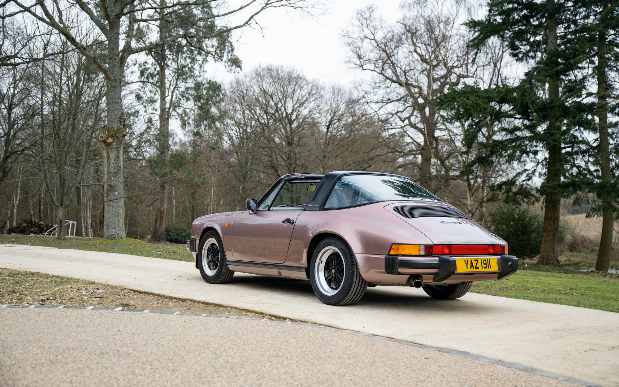 1987 Porsche 911 Carrera 3.2 Sport Targa in Cassis Red Metallic