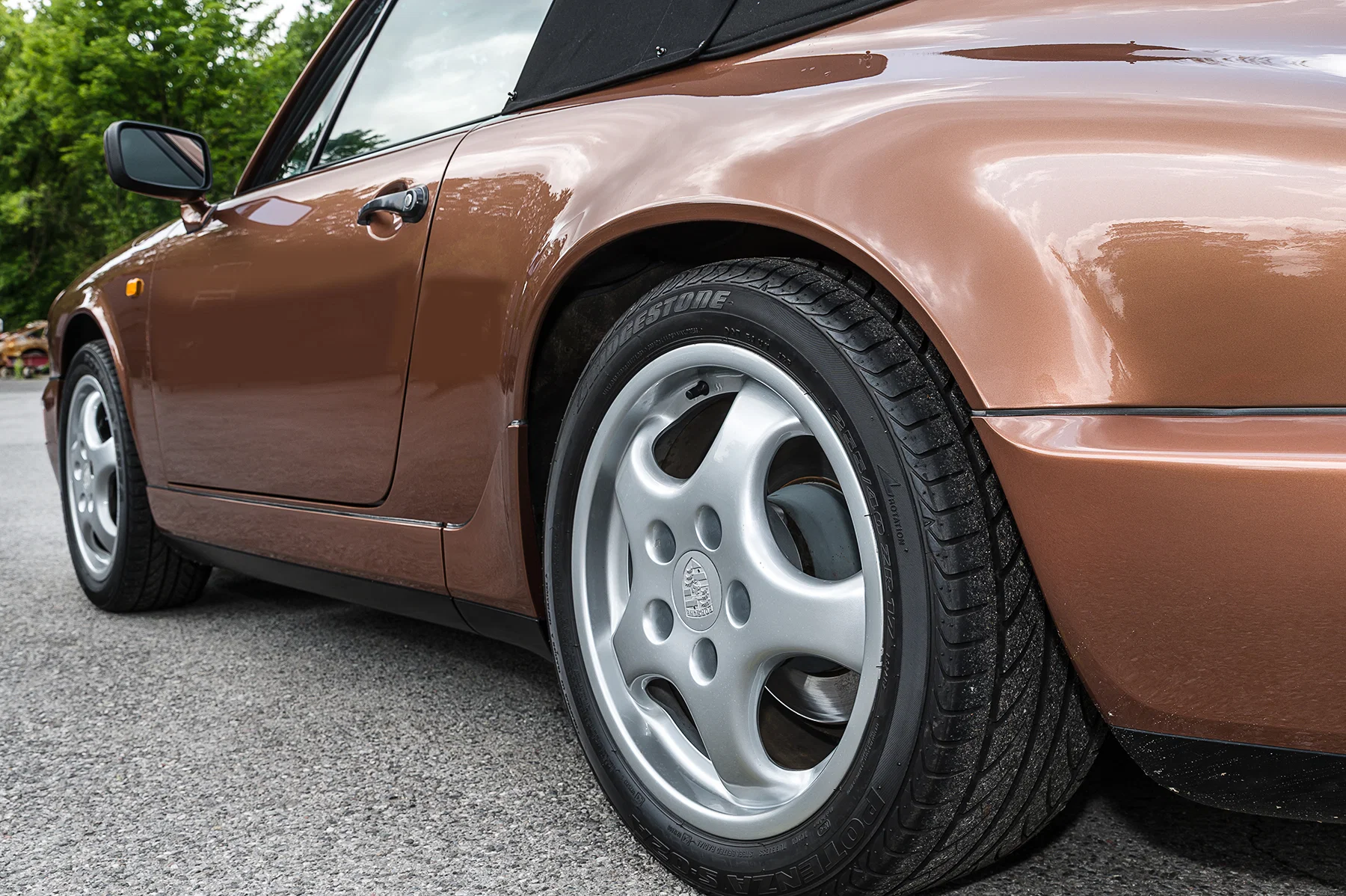 1990 Porsche 911 Carrera 2 in Cognac Brown Metallic