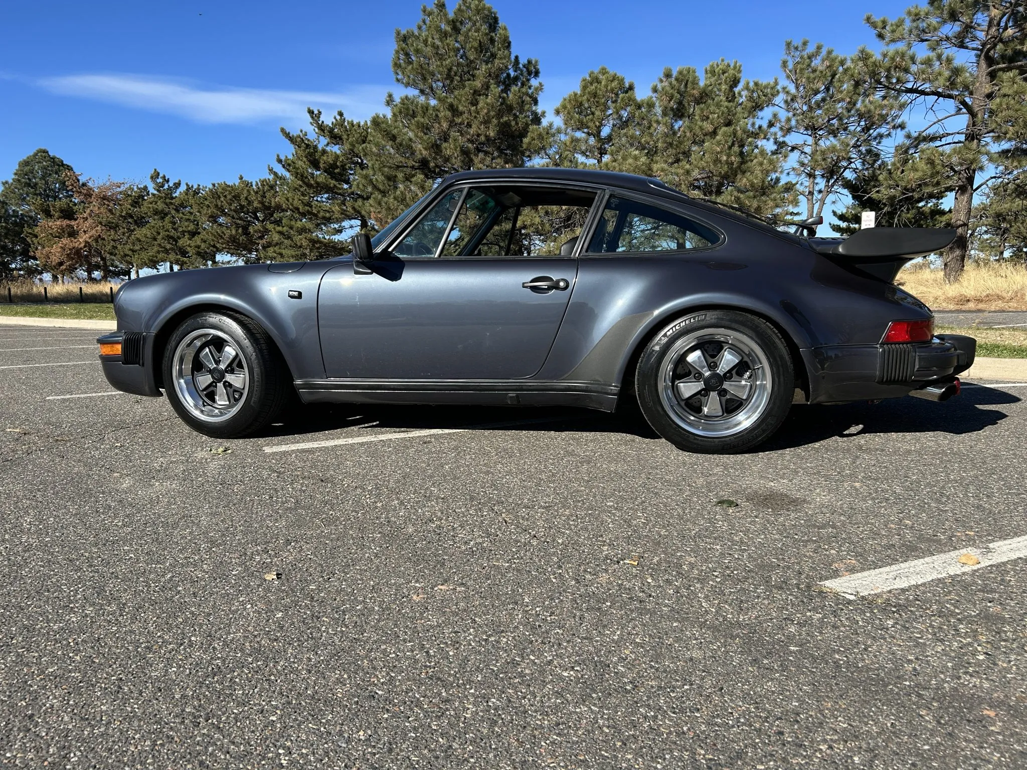 1982 Porsche 911 Turbo in Pacific Blue Metallic