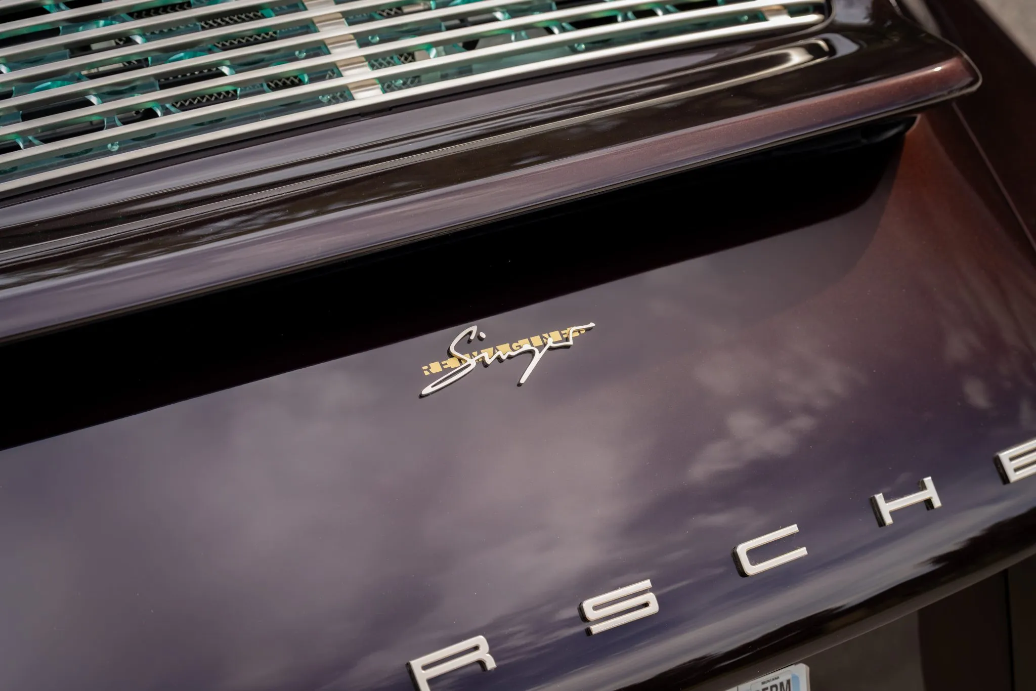 1990 Porsche 911 Carrera 2 Coupe in Aubergine Metallic
