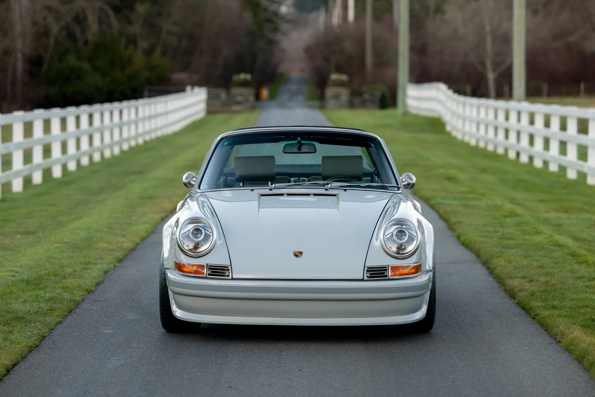 1987 Porsche 911 Carrera Targa 3.8L G50 in Dolphin Grey