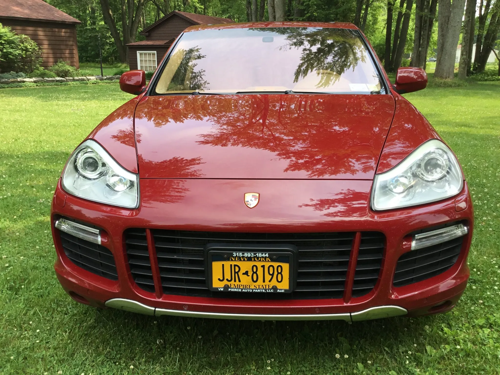 2009 Porsche Cayenne GTS in GTS Red