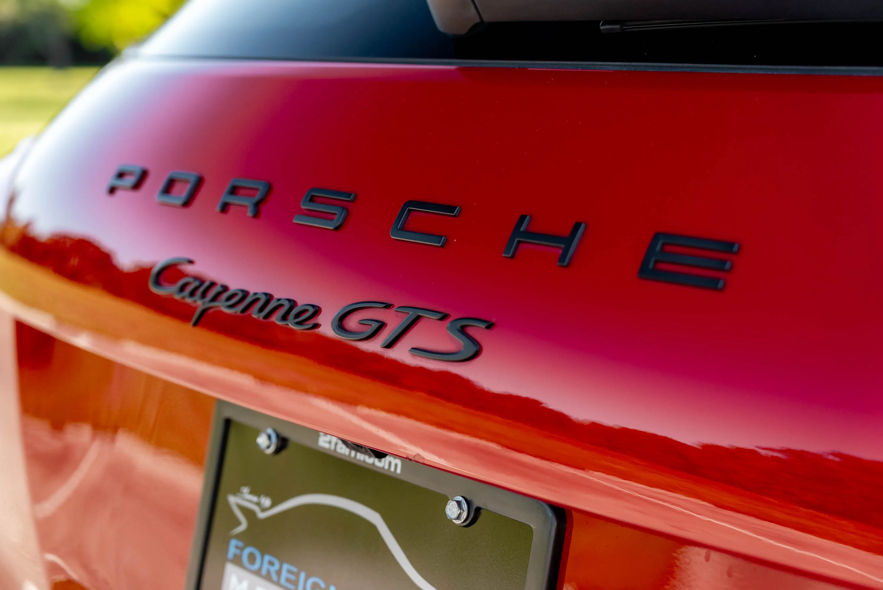 2016 Porsche Cayenne GTS in Carmine Red