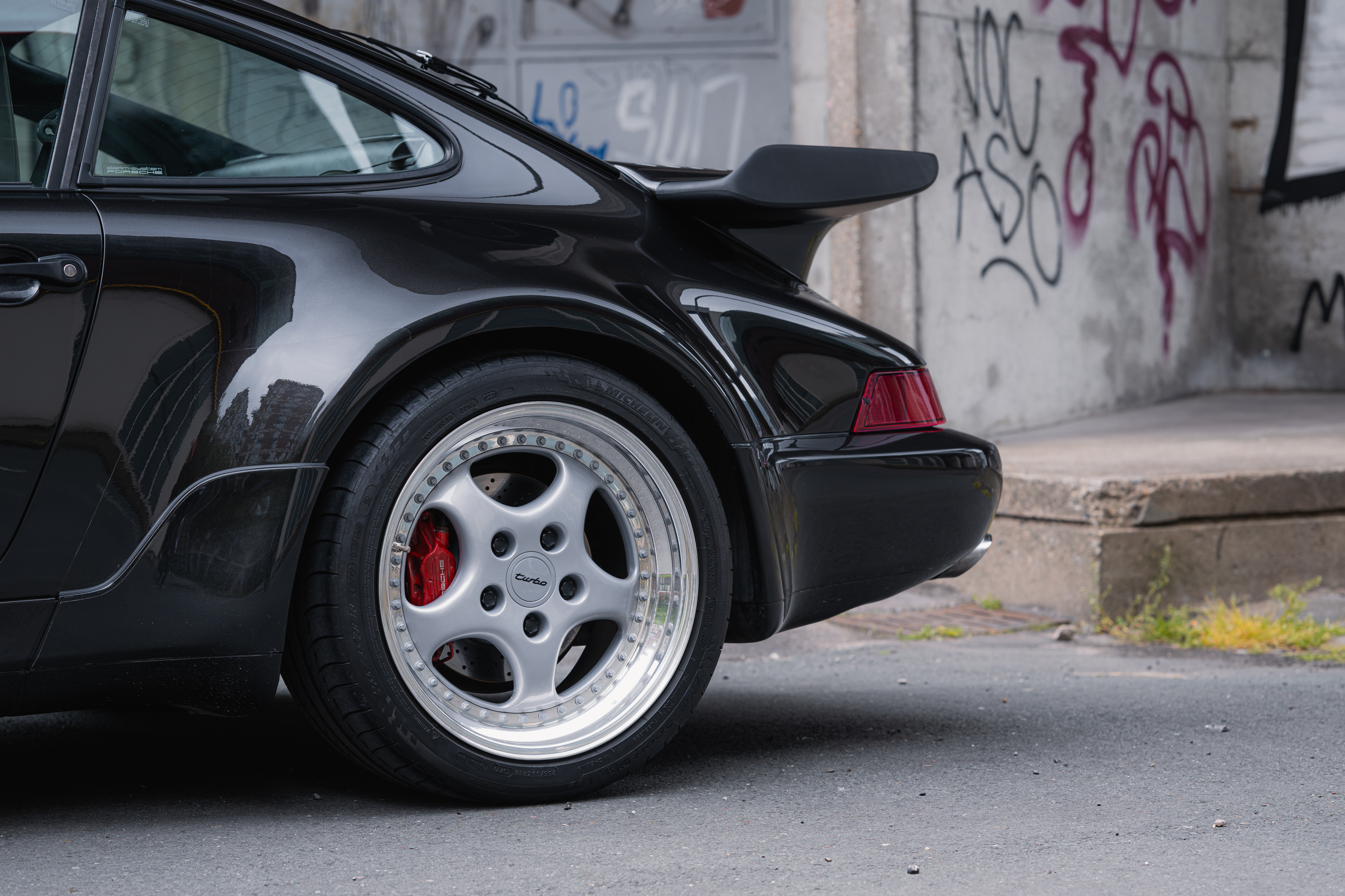 1993 Porsche 911 Turbo 3.6 in Black Pearl