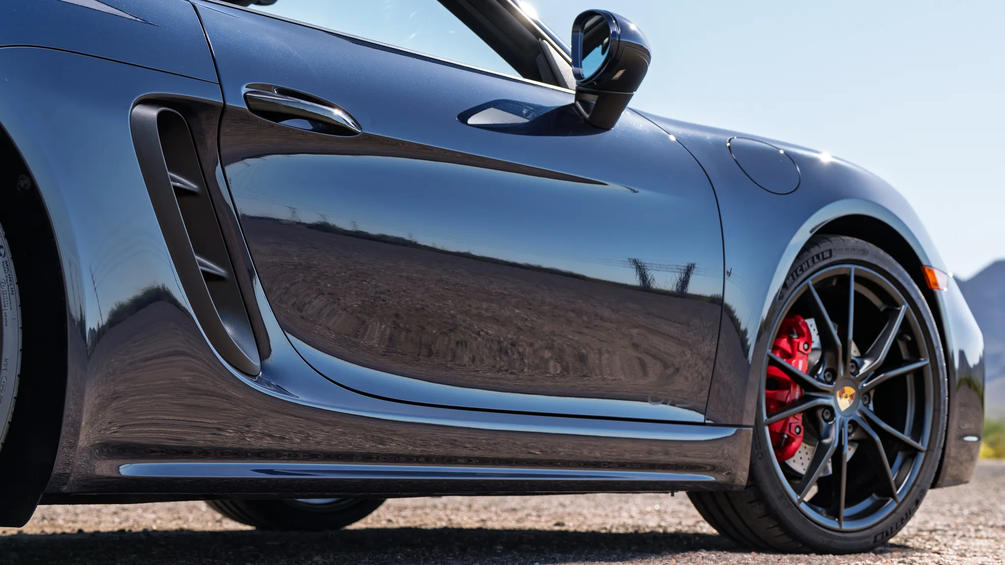 2019 Porsche 718 Boxster GTS in Night Blue Metallic