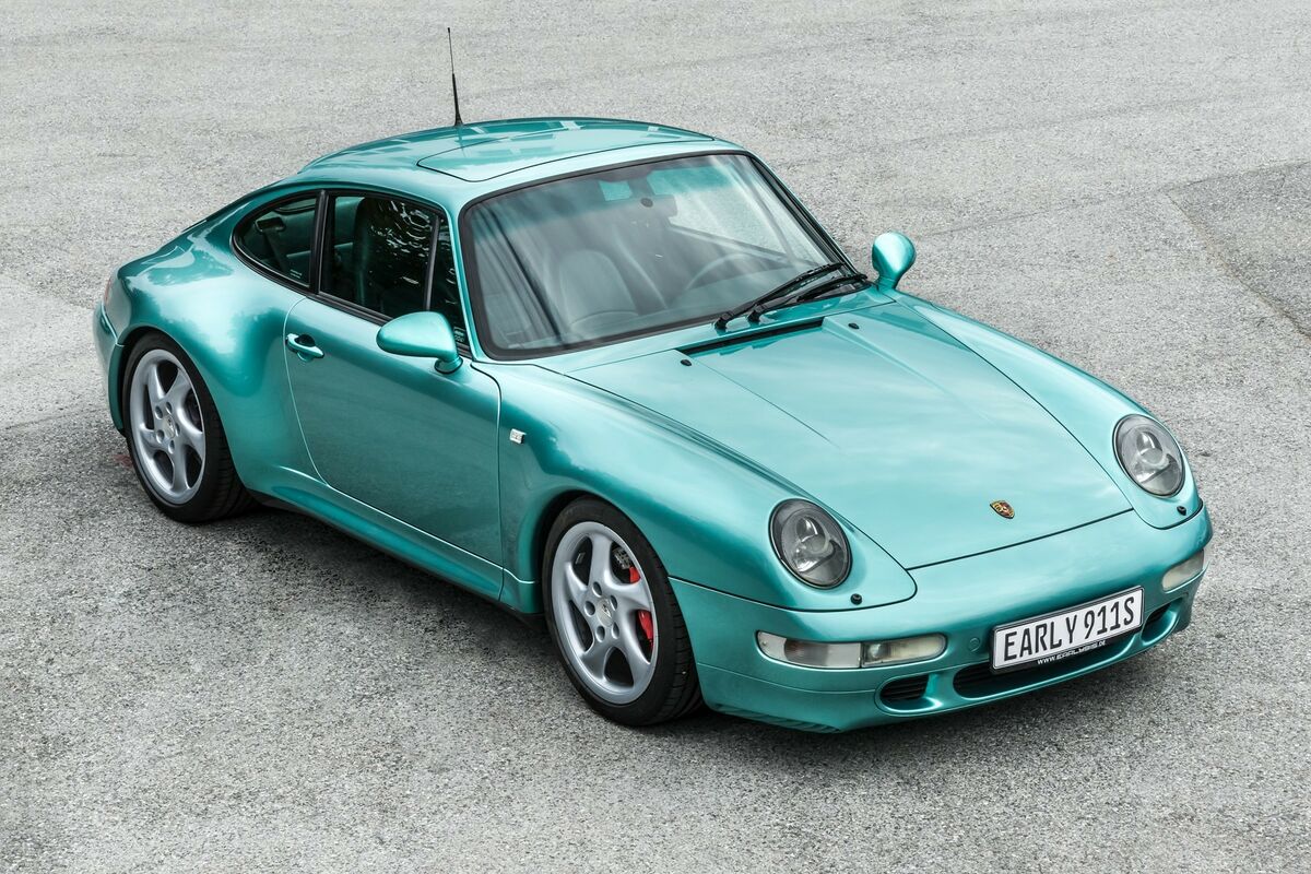 1996 Porsche 911 Carrera 4S in Dragonfly Turquoise Metallic
