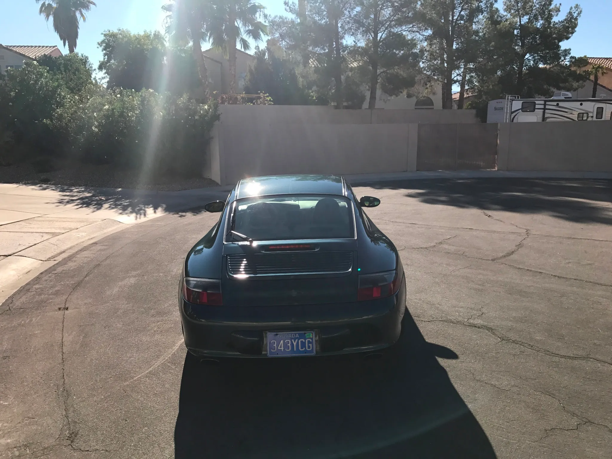 2003 Porsche 911 Carrera Coupe in Dark Teal Metallic