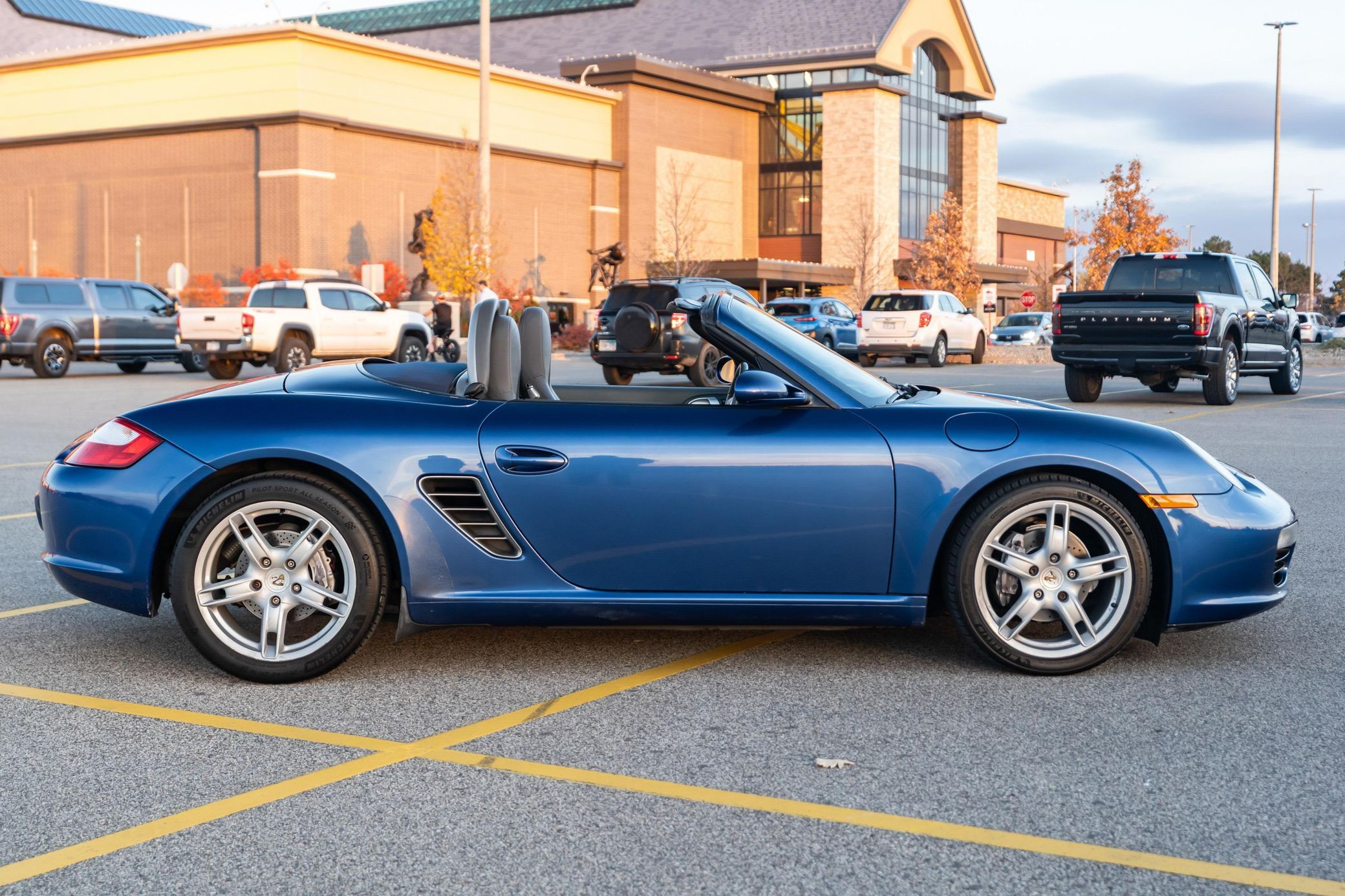 2006 Porsche Boxster in Cobalt Blue Metallic