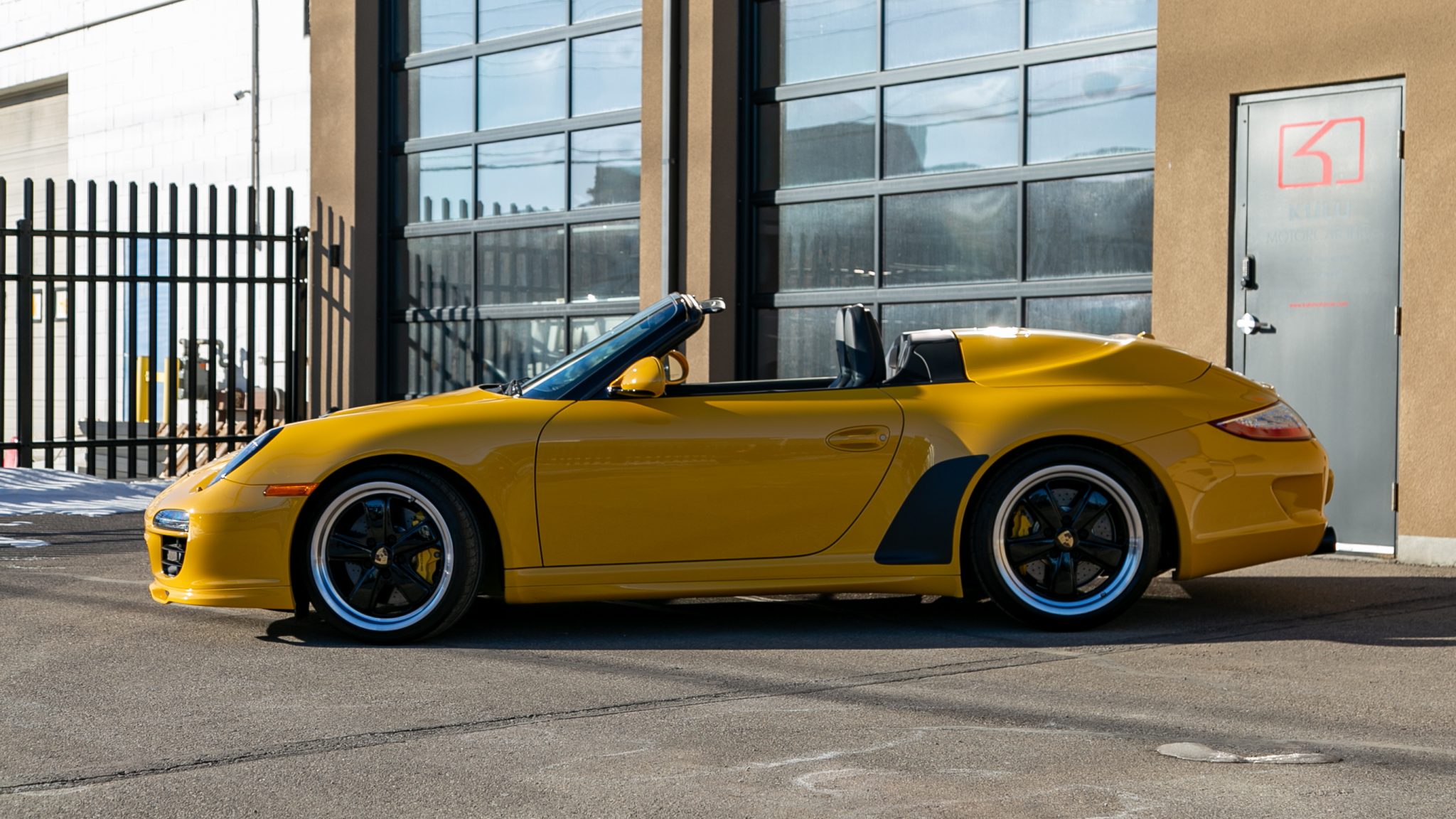 2011 Porsche 911 Speedster In Speed Yellow