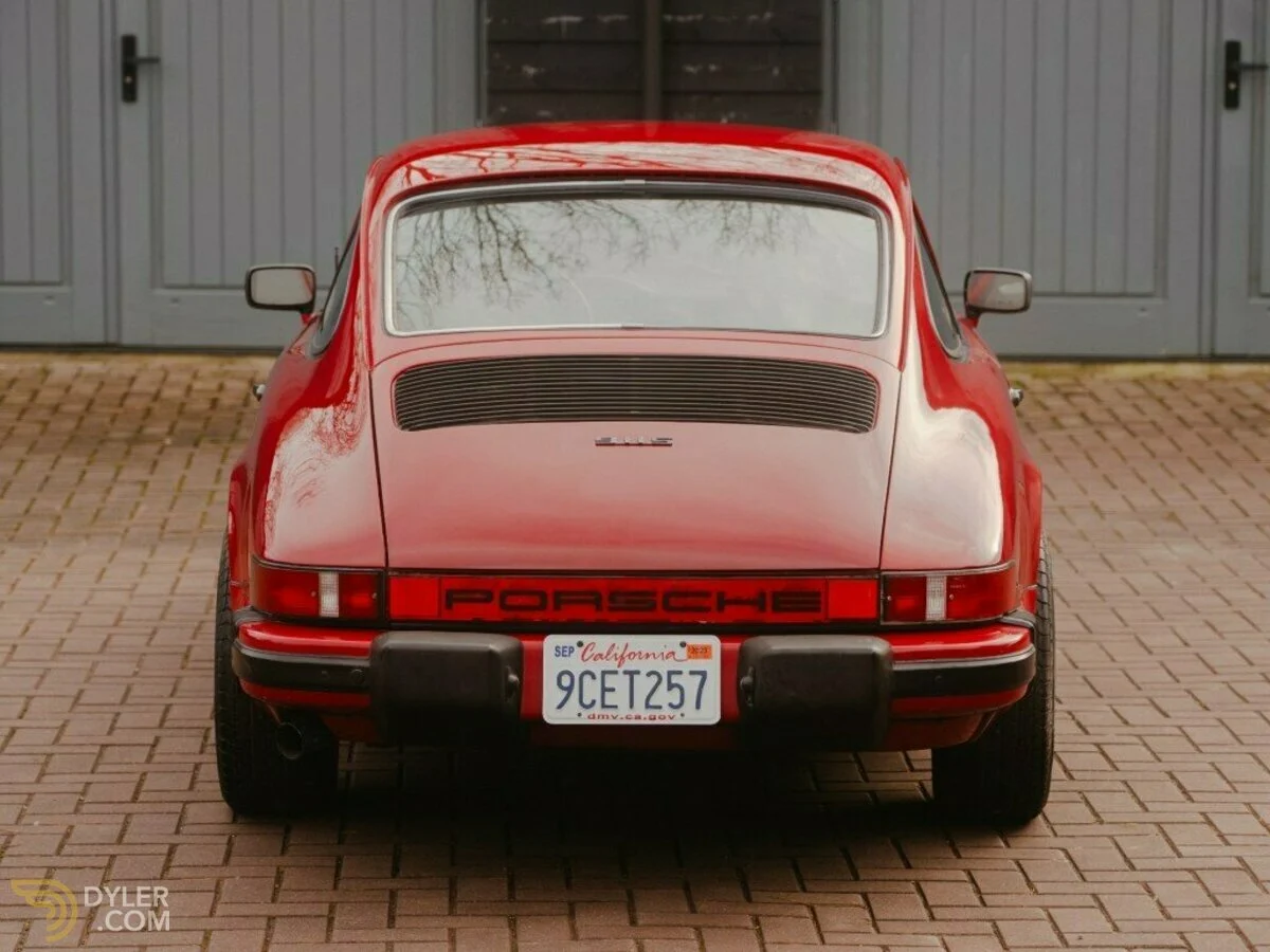 1975 Porsche 911 S in Malaga Red