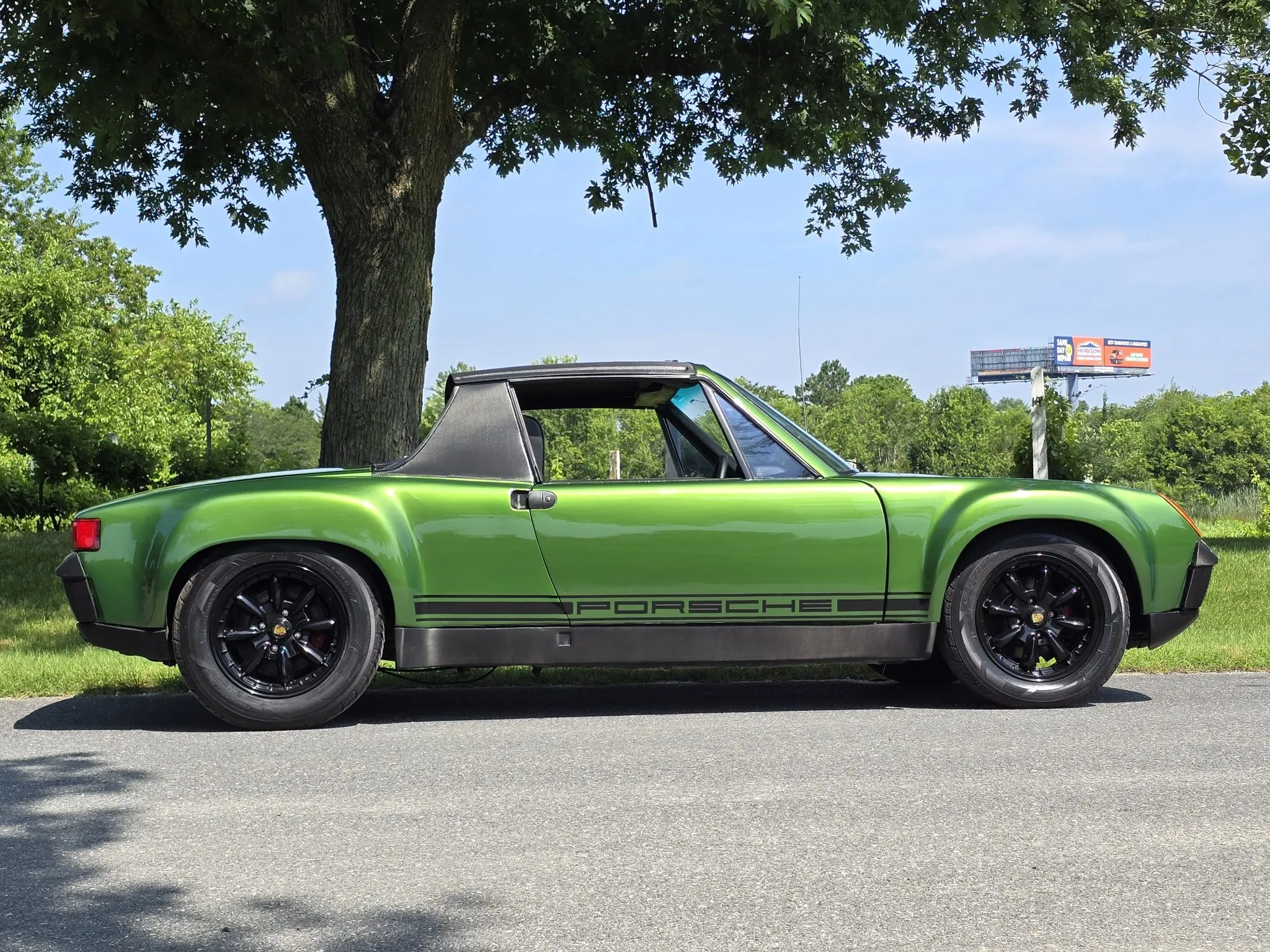 1973 Porsche 914 1.7 in Metallic Green