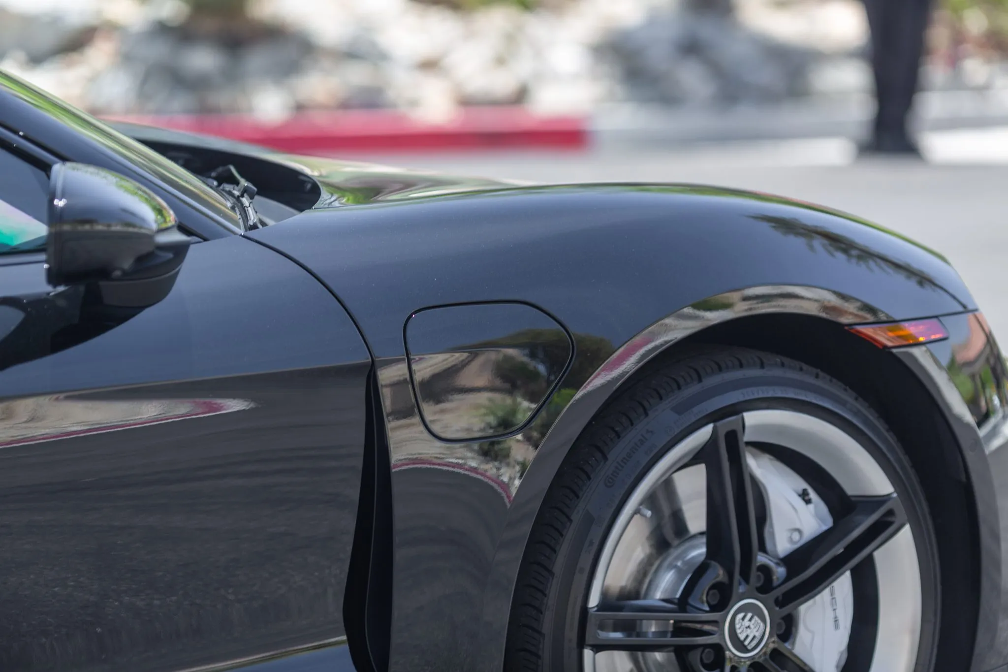 2020 Porsche Taycan Turbo in Black