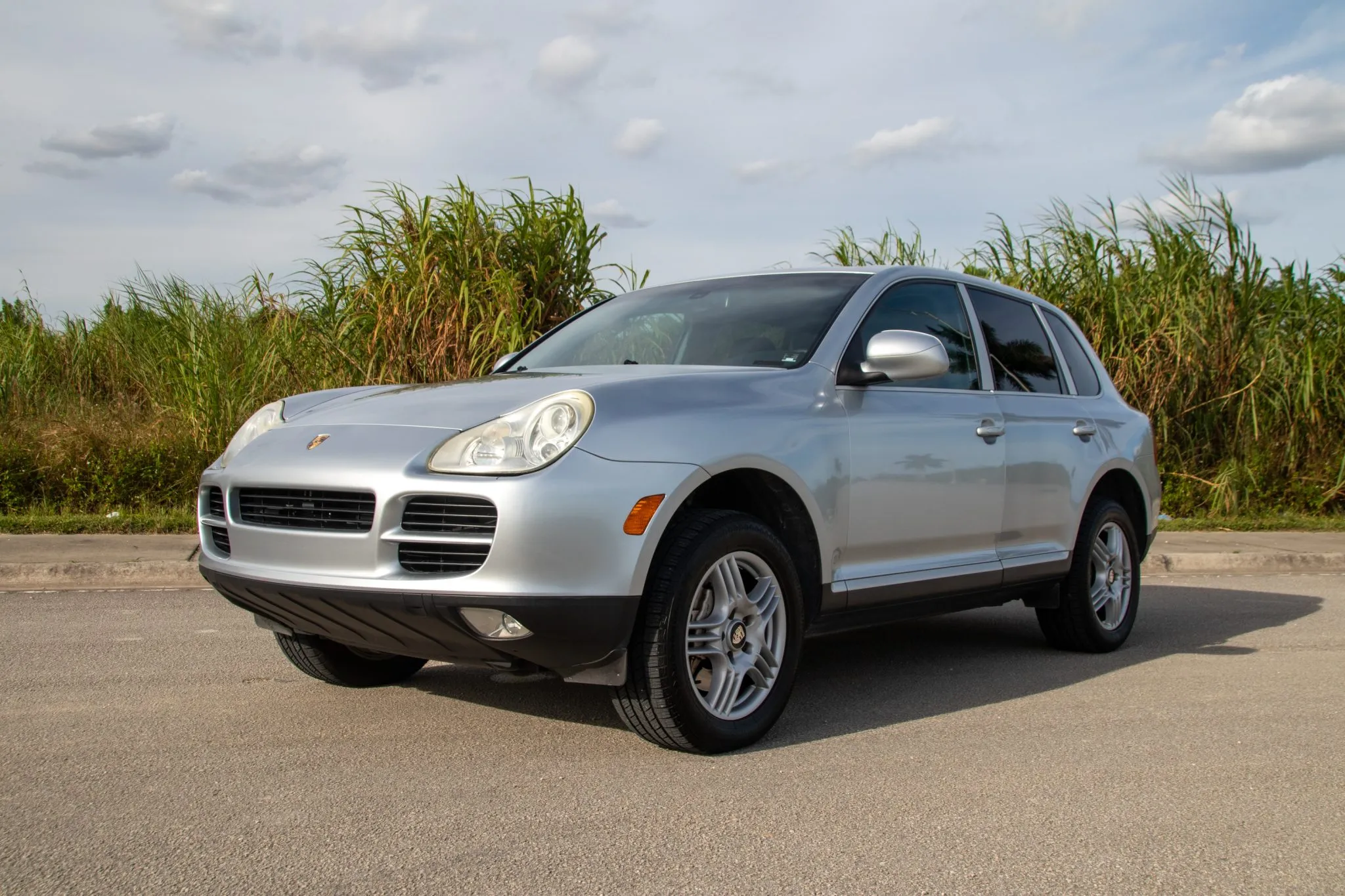 2004 Porsche Cayenne S in Crystal Silver Metallic