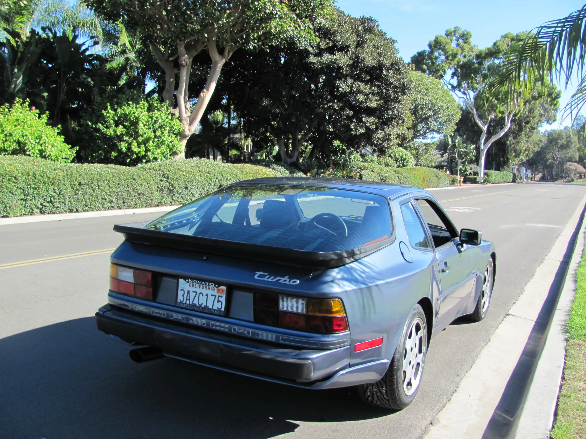 1989 Porsche 944 Turbo M030 in Dove Blue Metallic