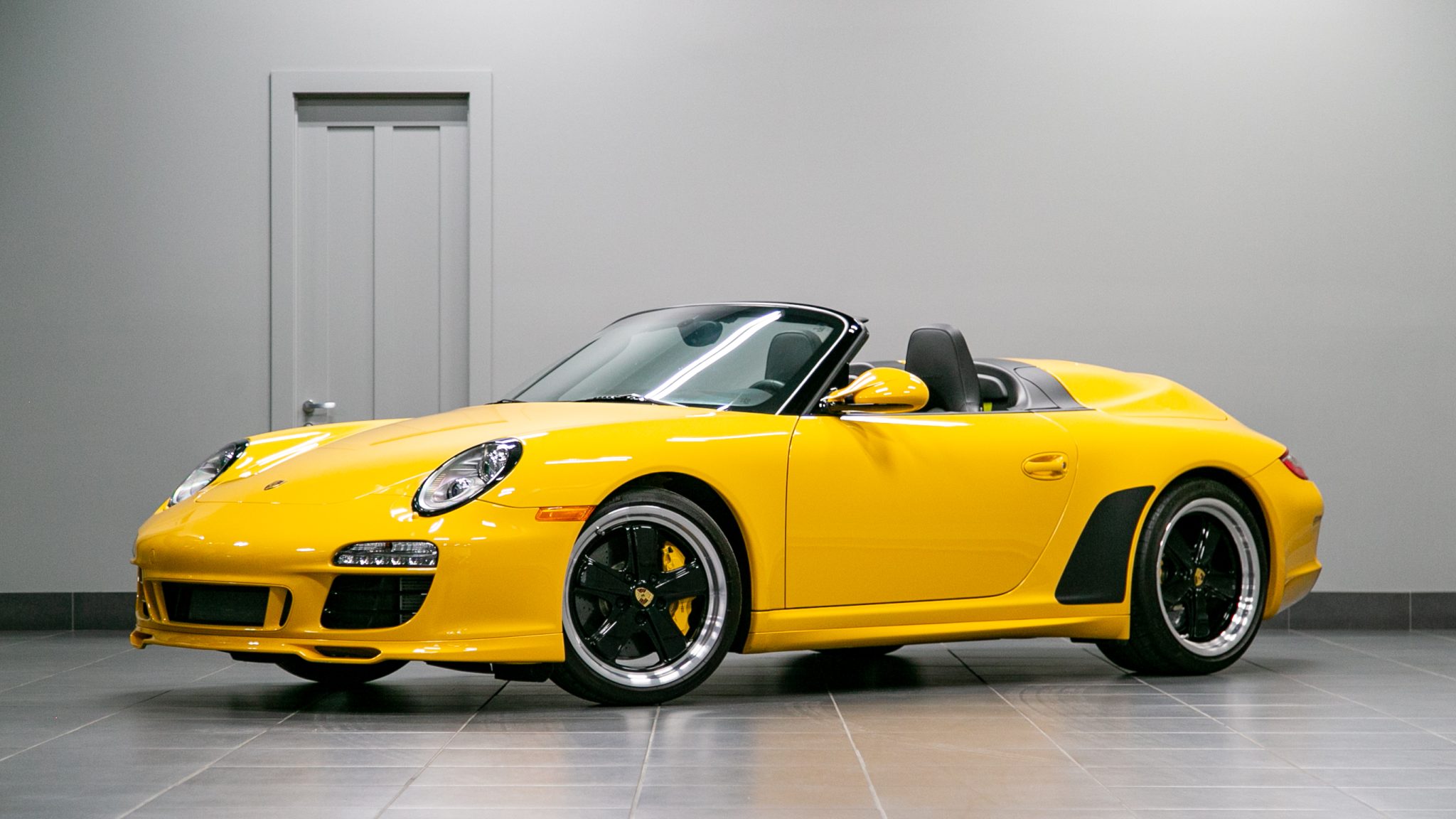 2011 Porsche 911 Speedster In Speed Yellow
