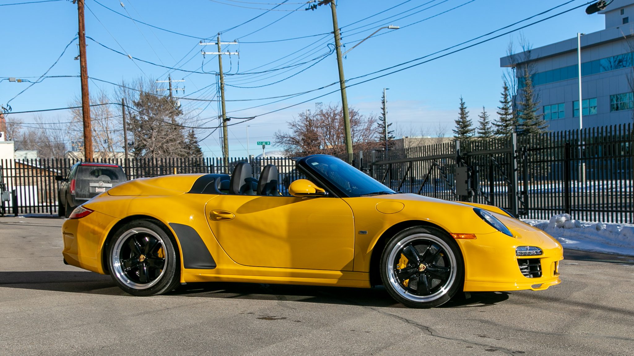 2011 Porsche 911 Speedster In Speed Yellow