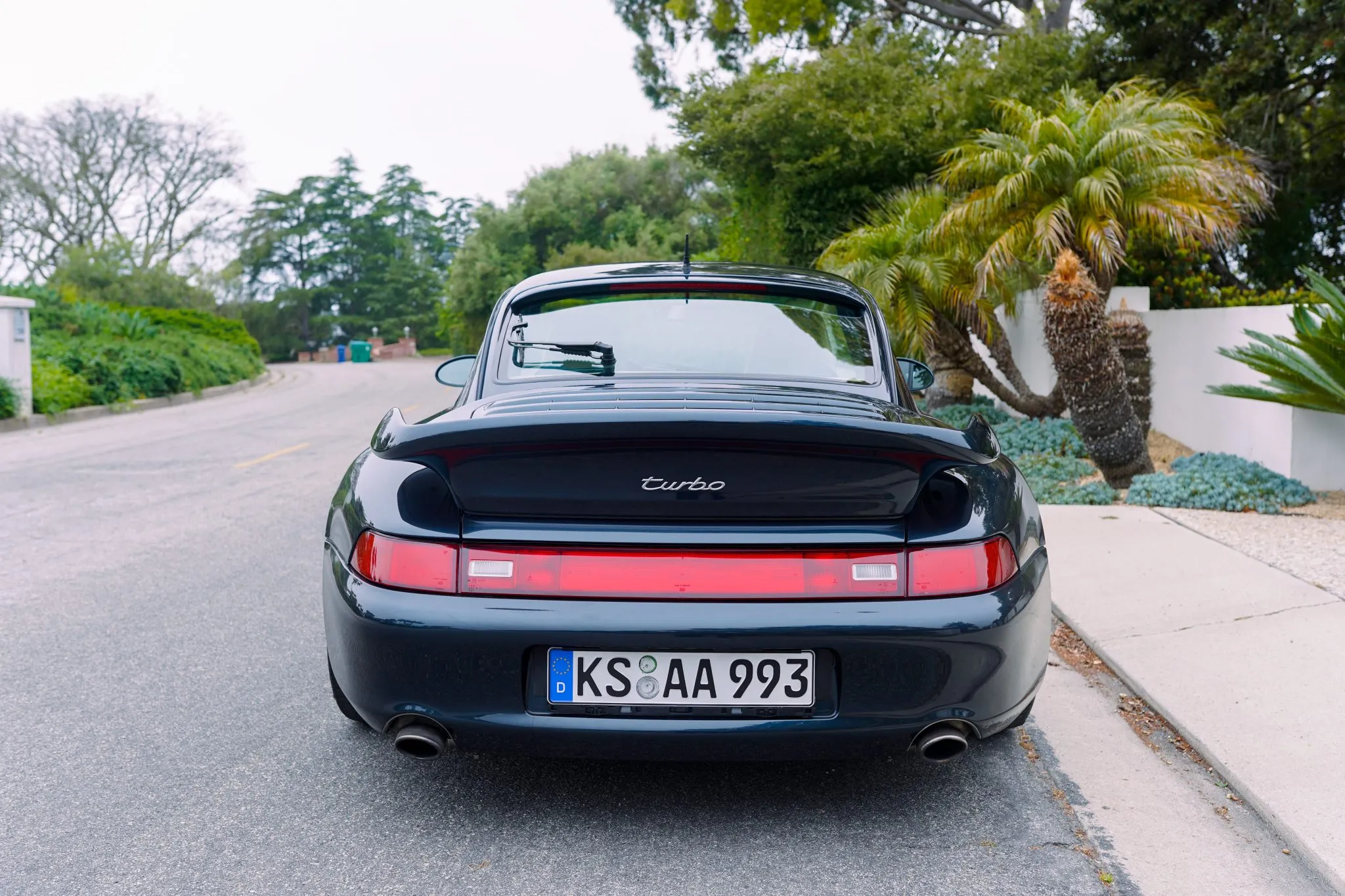 1998 Porsche 911 Turbo in Royal Blue Metallic