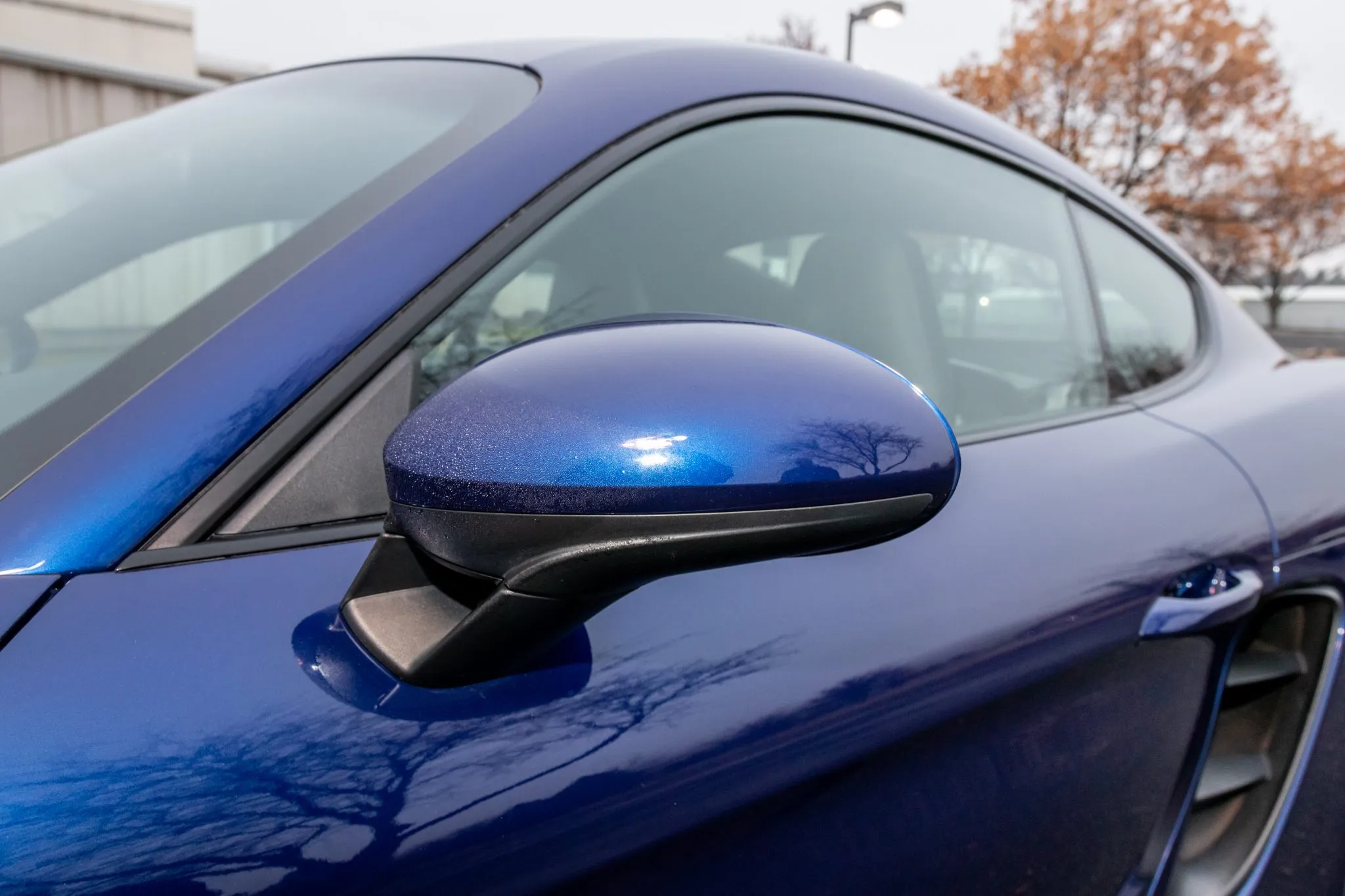 2020 Porsche 718 Cayman S in Gentian Blue Metallic