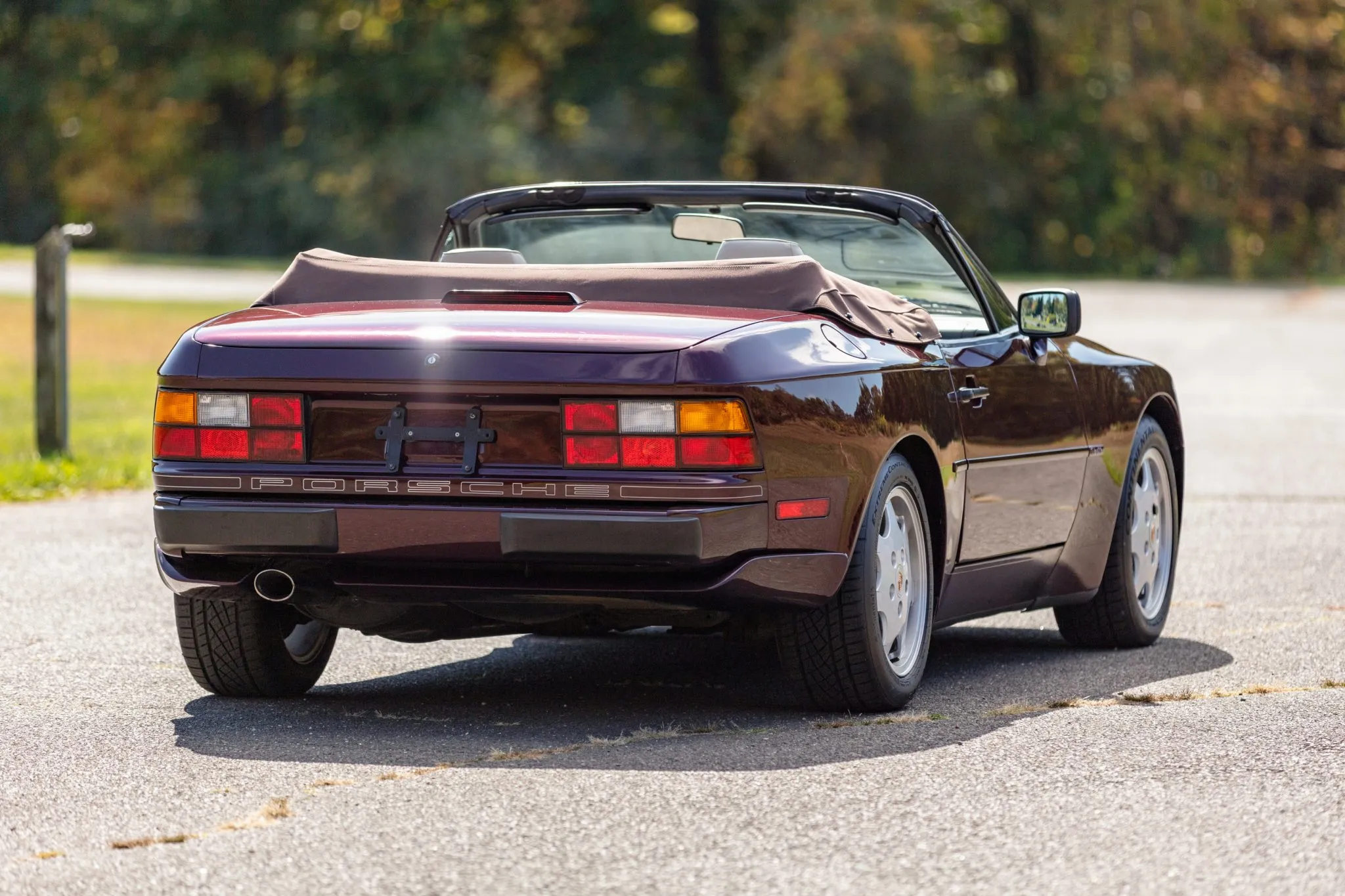 1990 Porsche 944 S2 Cabriolet in Cyclamen Red Pearl