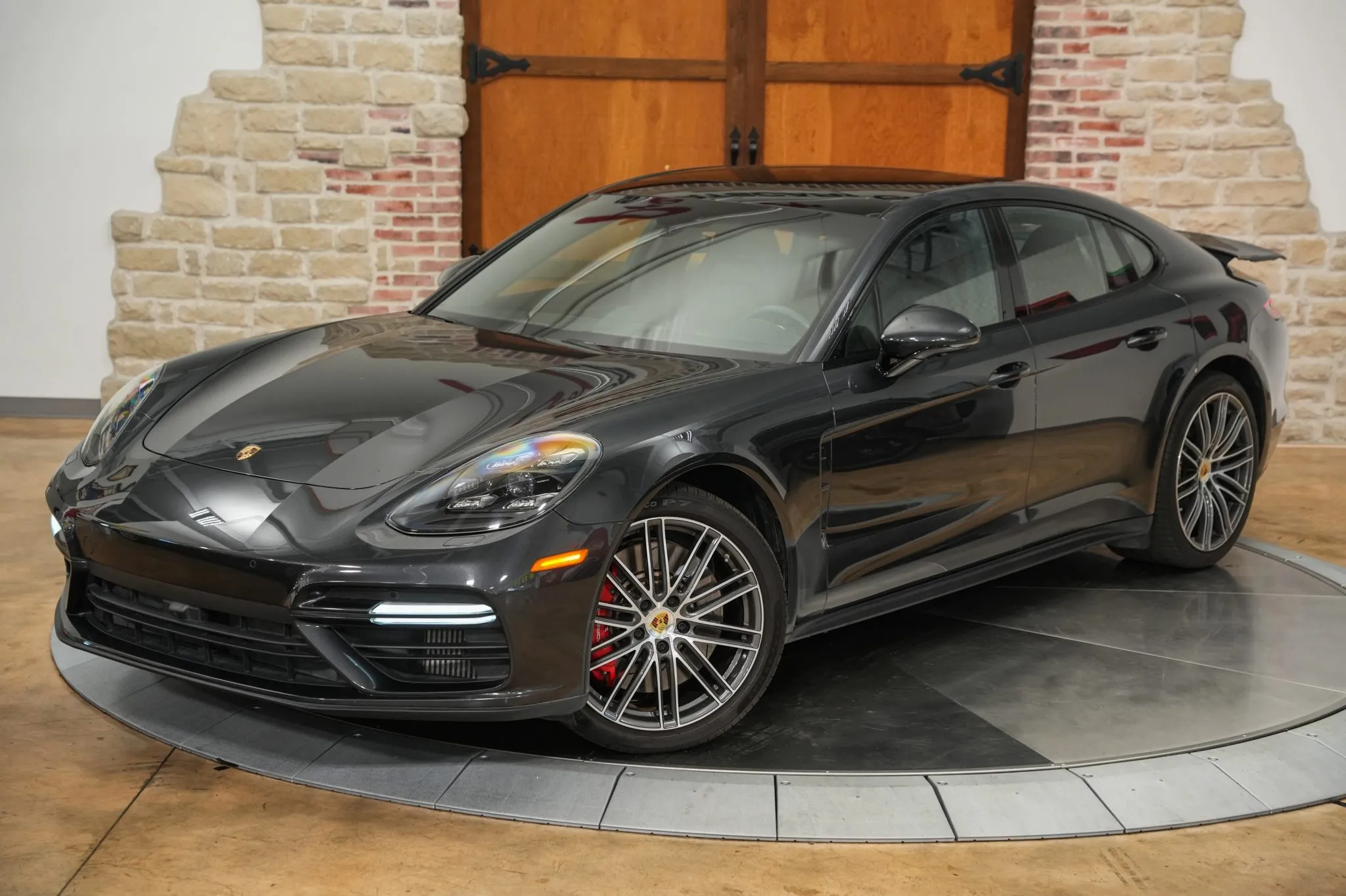 2018 Porsche Panamera Turbo in Volcano Grey Metallic
