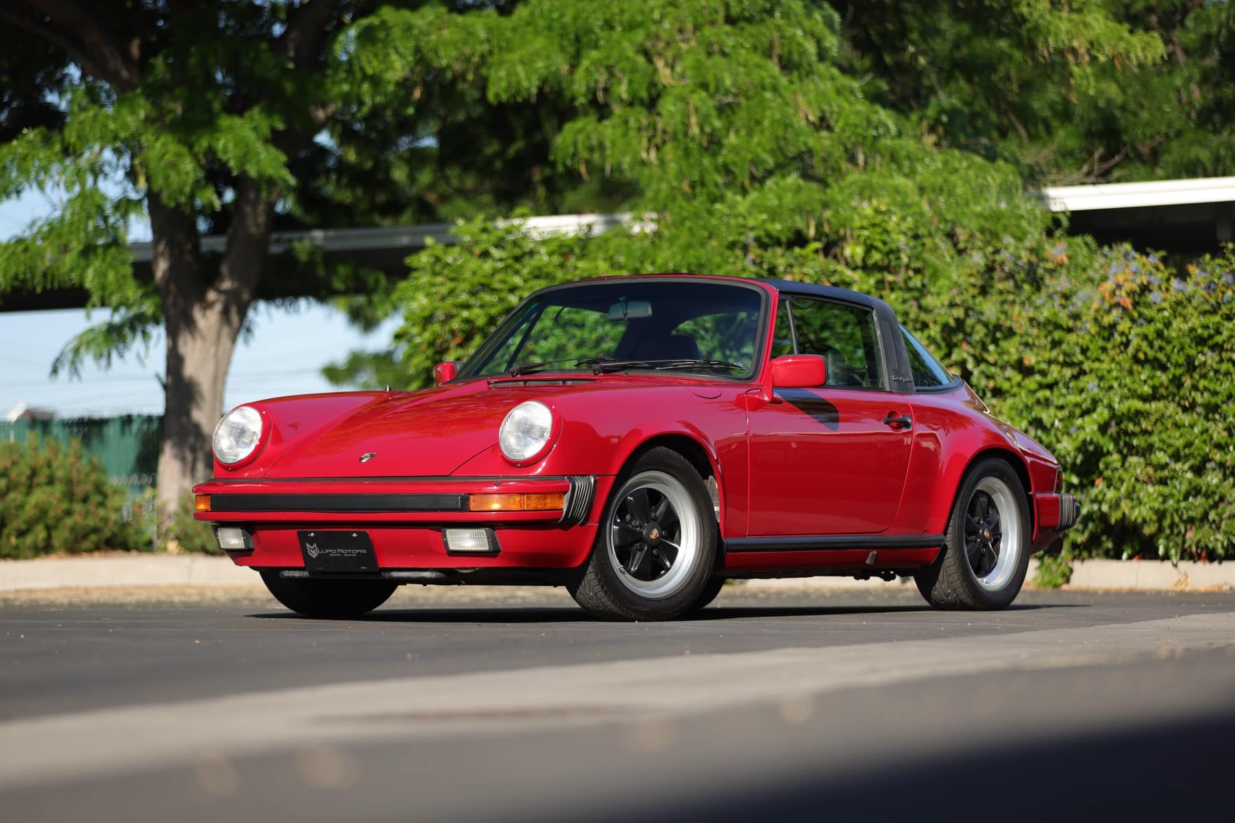 1984 Porsche 911 Targa in Malaga Red