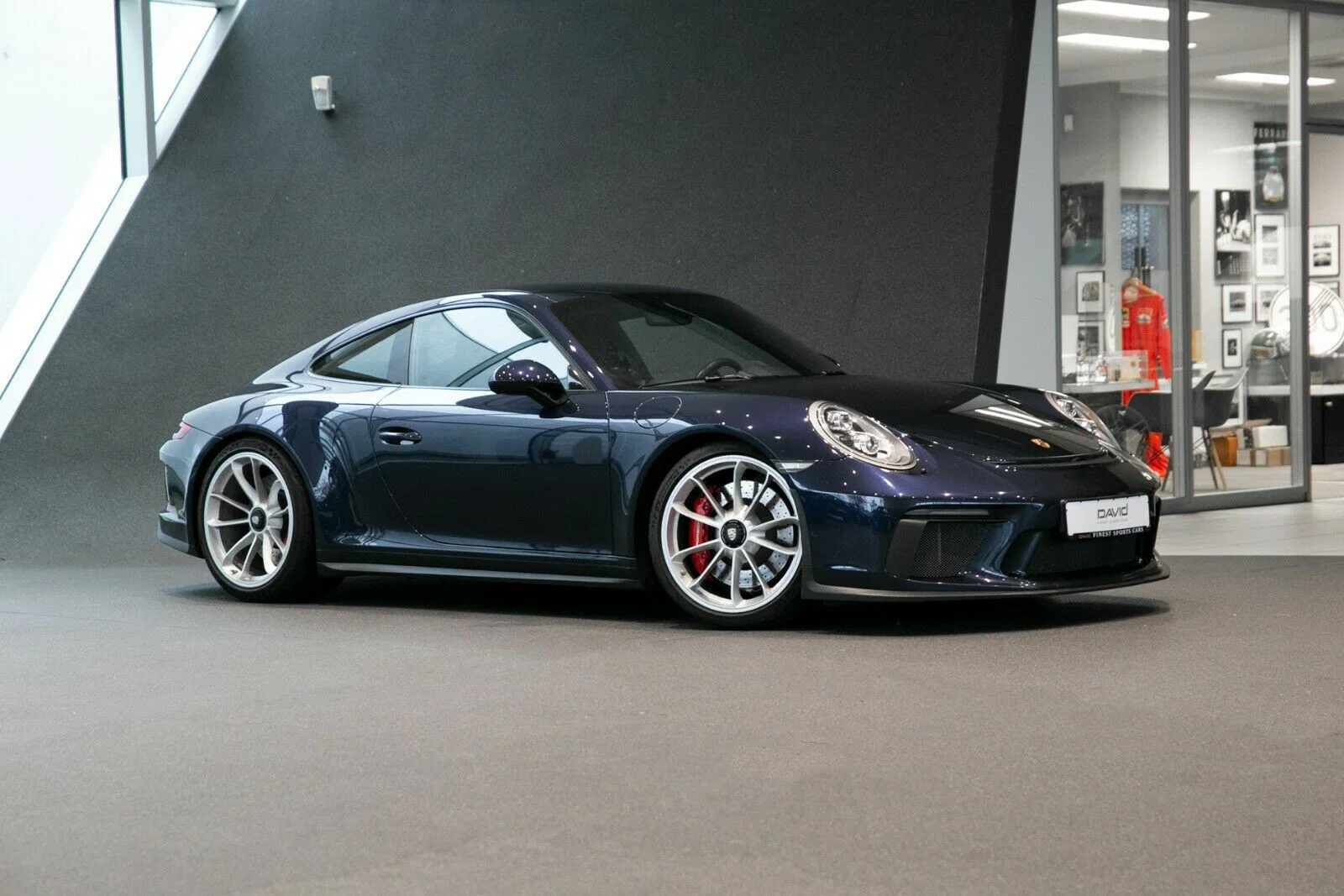 2018 Porsche 911 GT3 Touring  in Dark Sapphire Metallic