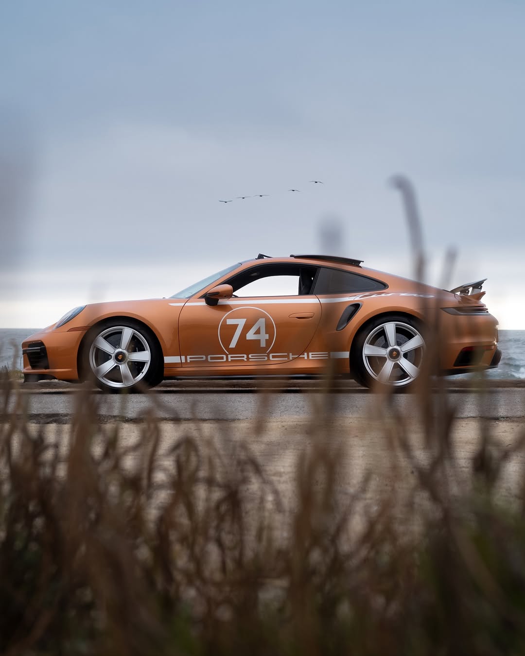 2025 Porsche 911 Turbo 50 Years in Nordic Gold Metallic