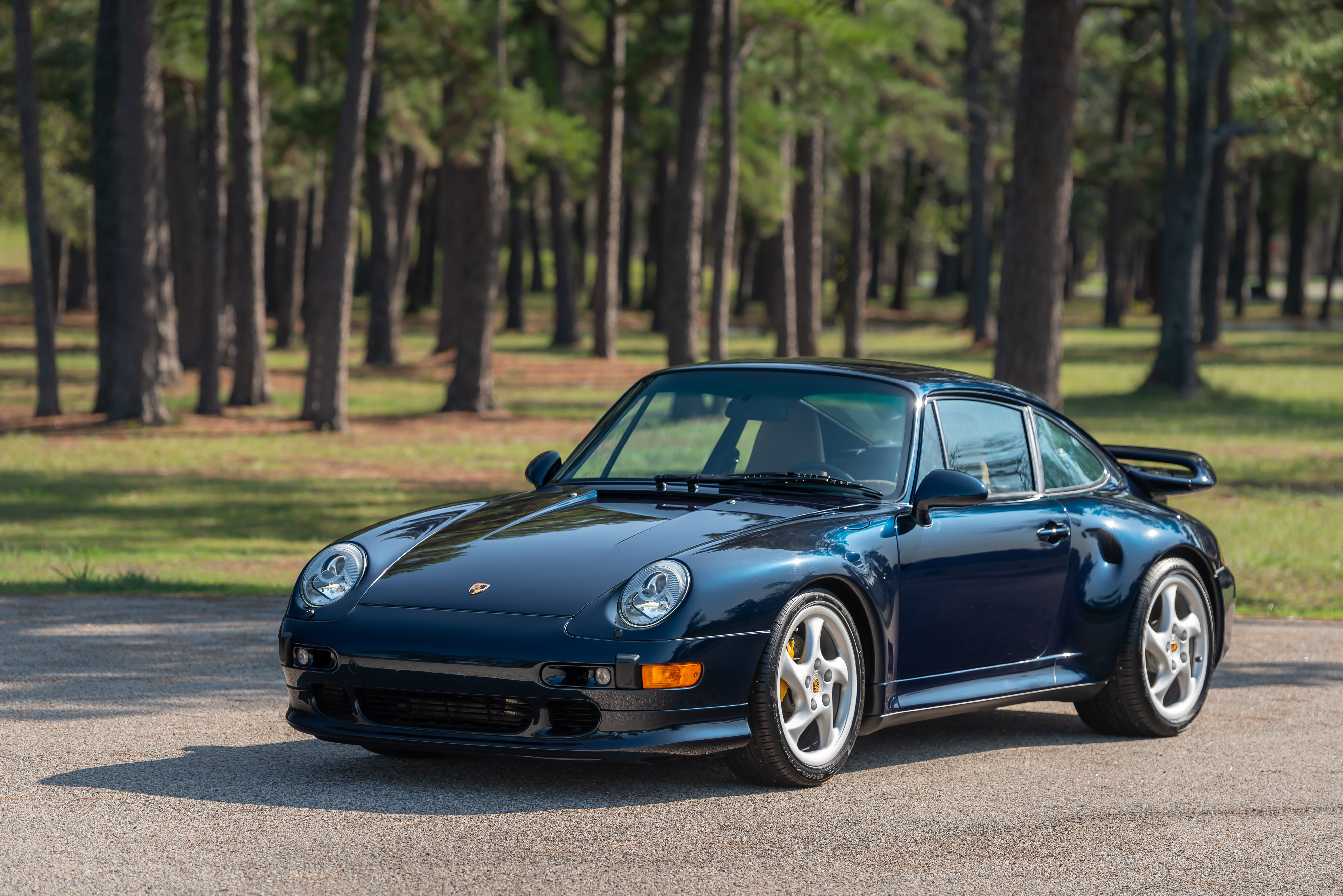 1997 Porsche 911 Turbo S in Ocean Blue Metallic