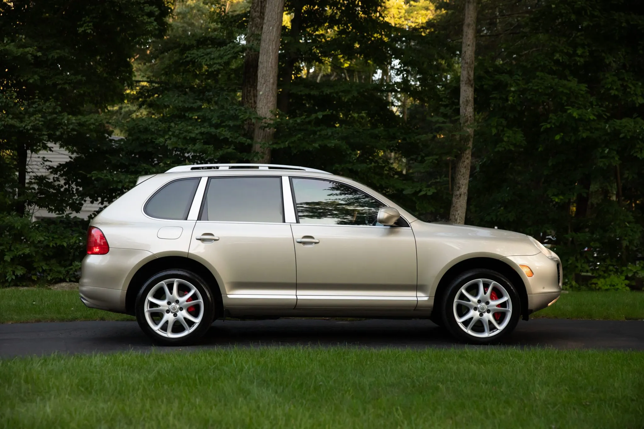 2004 Porsche Cayenne Turbo in Prosecco Metallic