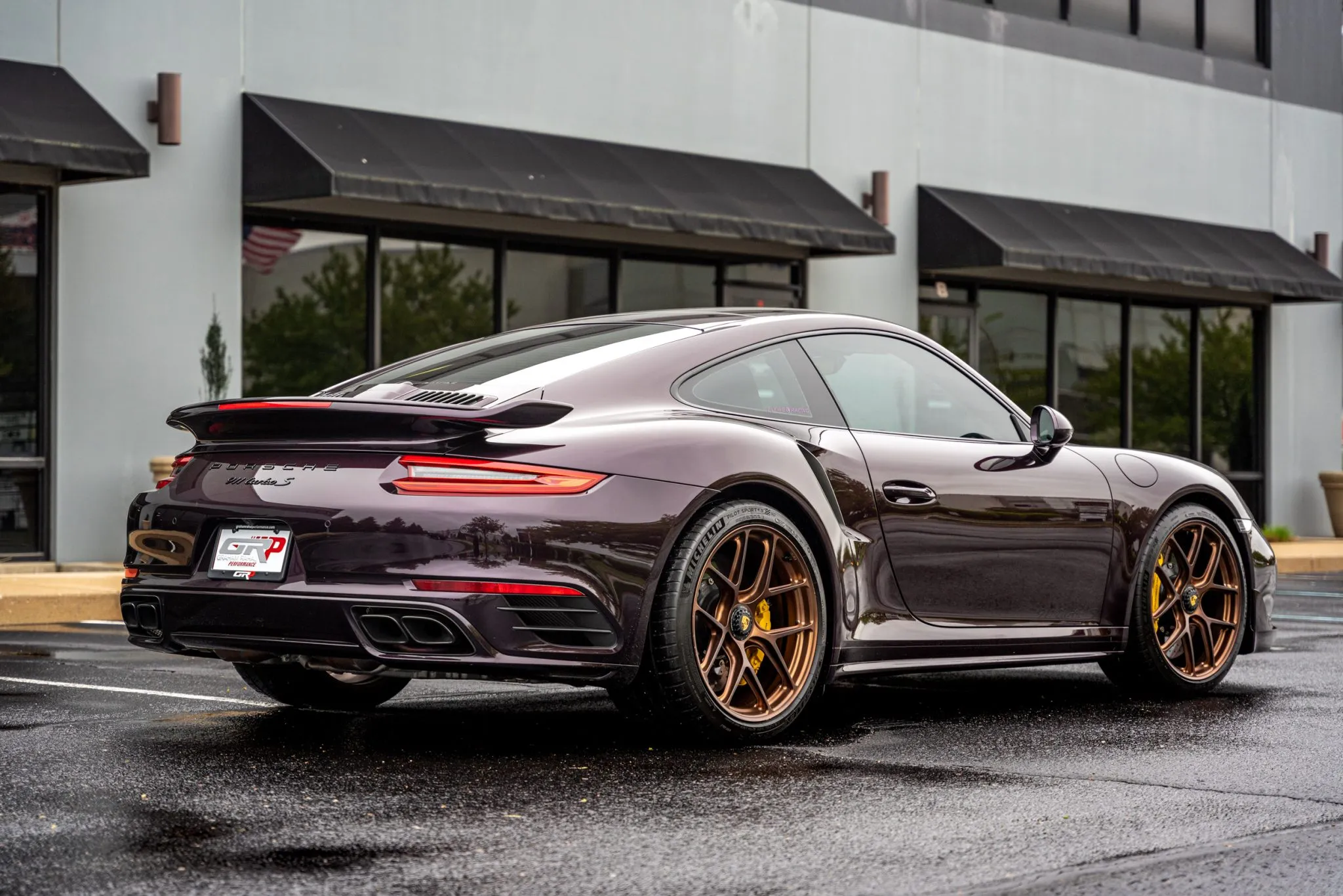 2017 Porsche 911 Turbo S Coupe in Amethyst